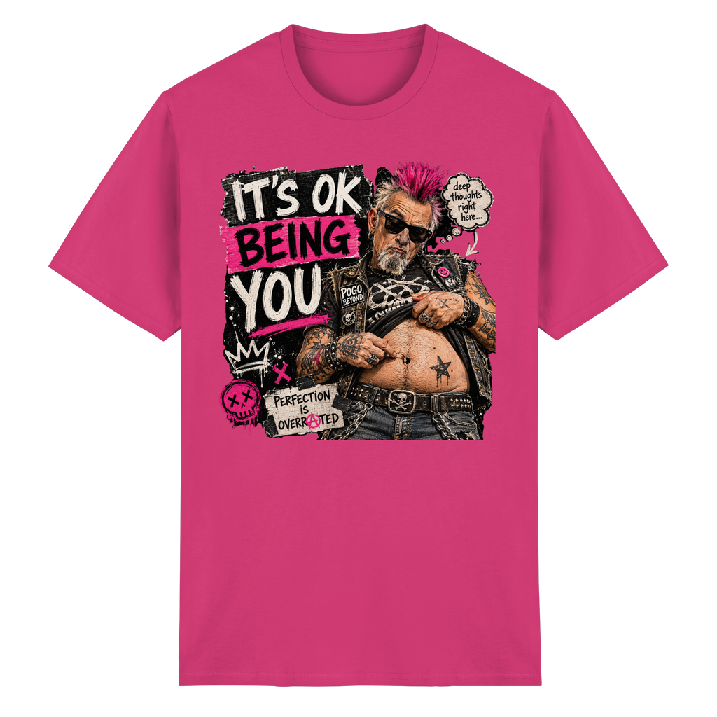 IT'S OK BEING YOU - Heavy Cotton T-Shirt
