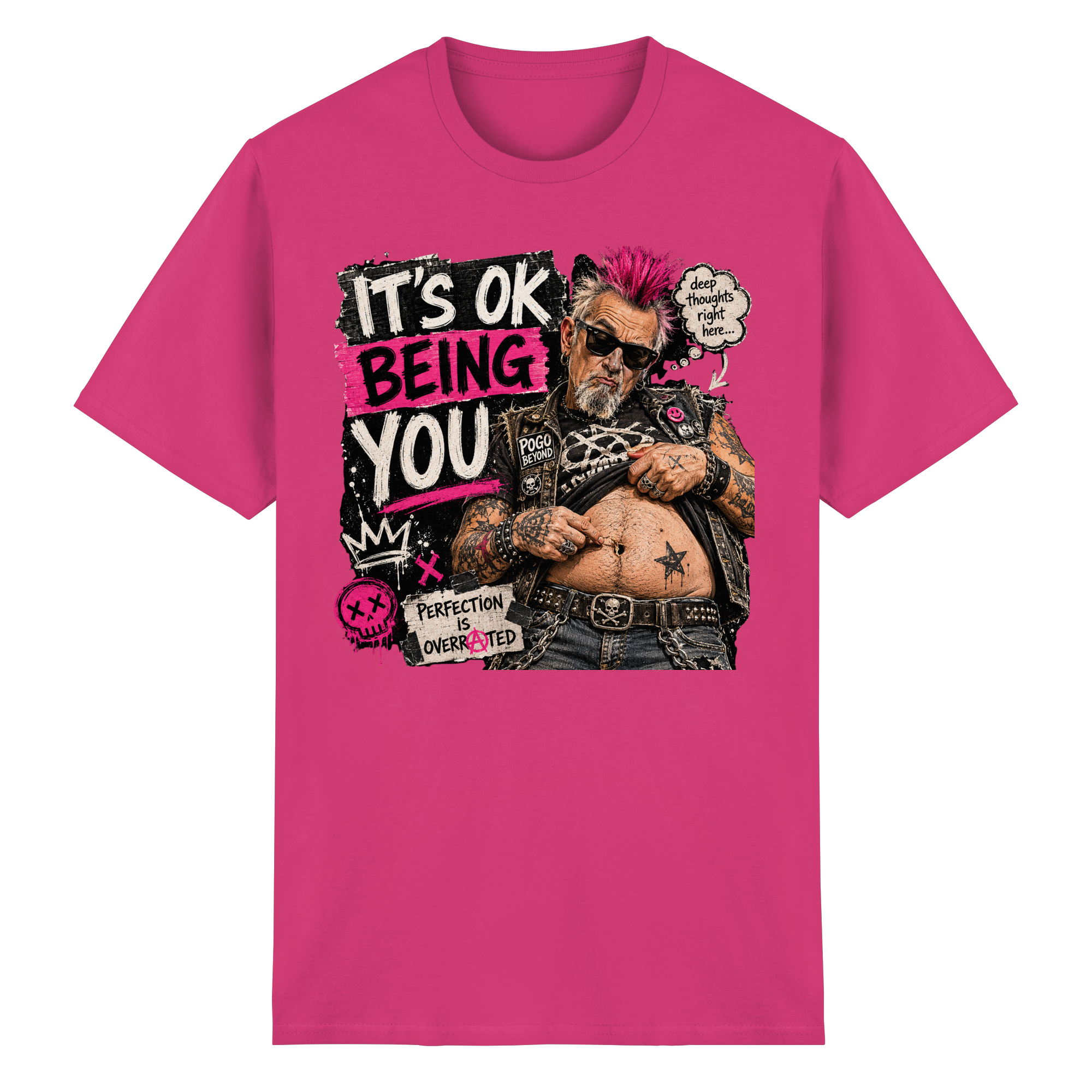 IT'S OK BEING YOU - Heavy Cotton T-Shirt