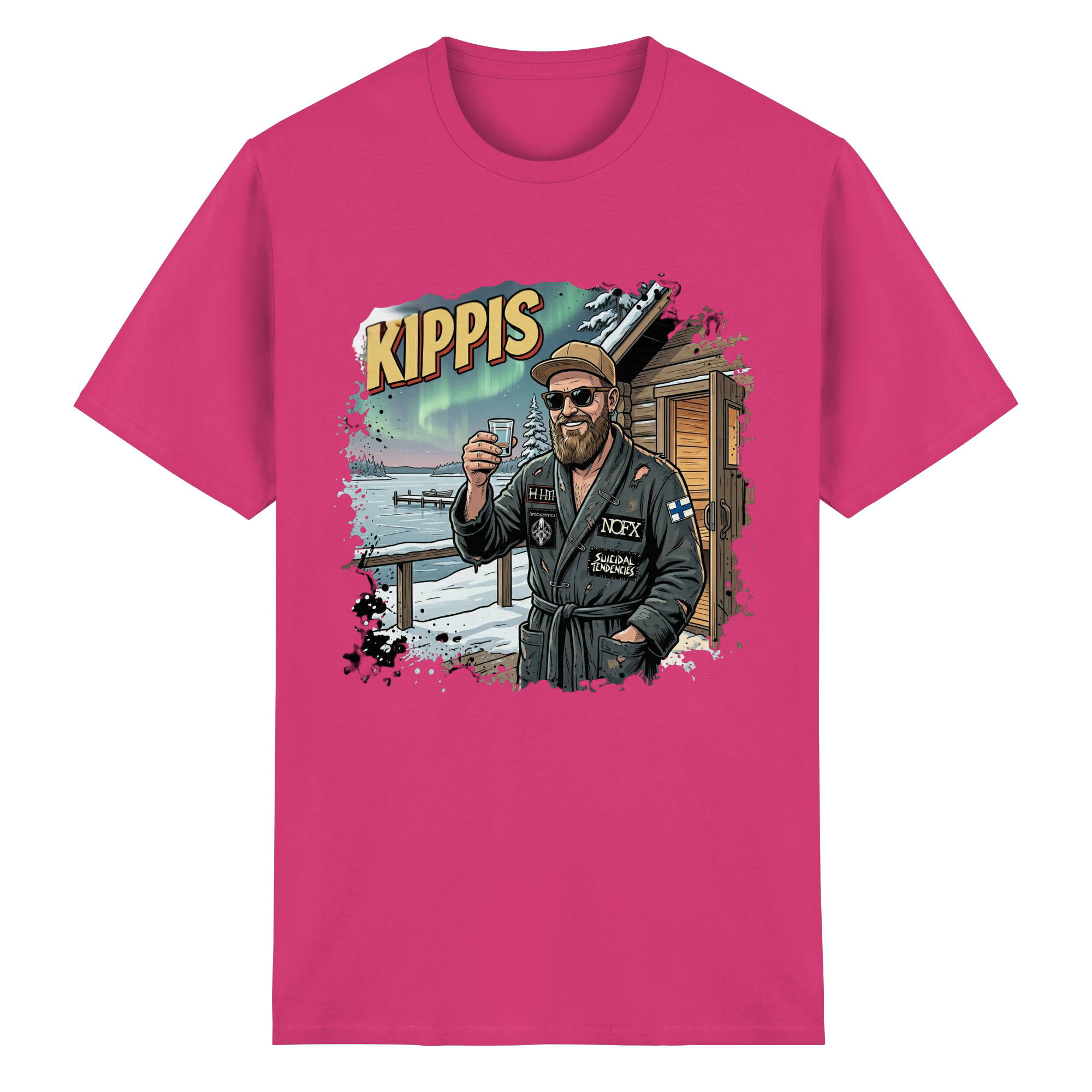 KIPPIS ON THE LEGACY - Heavy Cotton T-Shirt