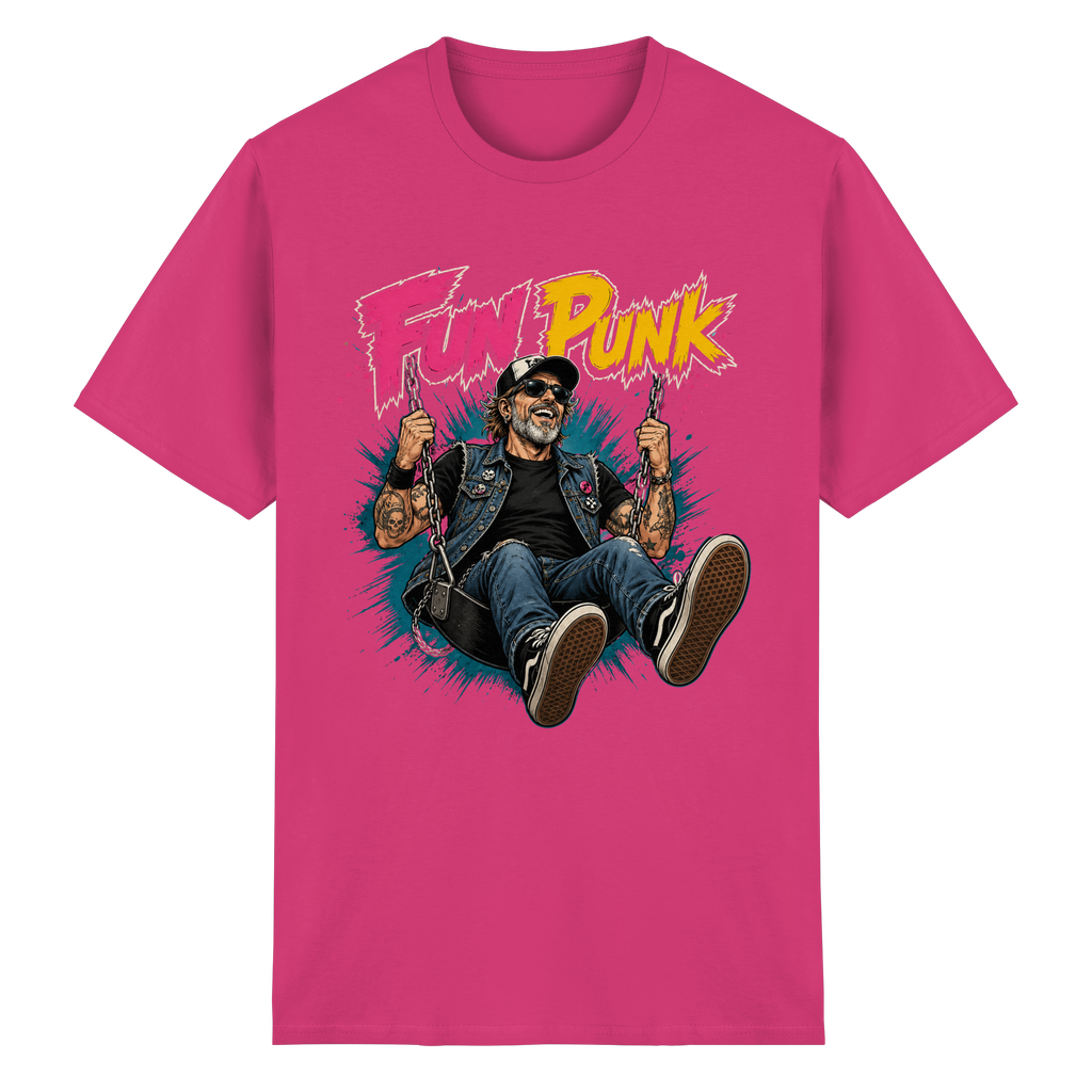 FUN PUNK SWING - Heavy Cotton T-Shirt