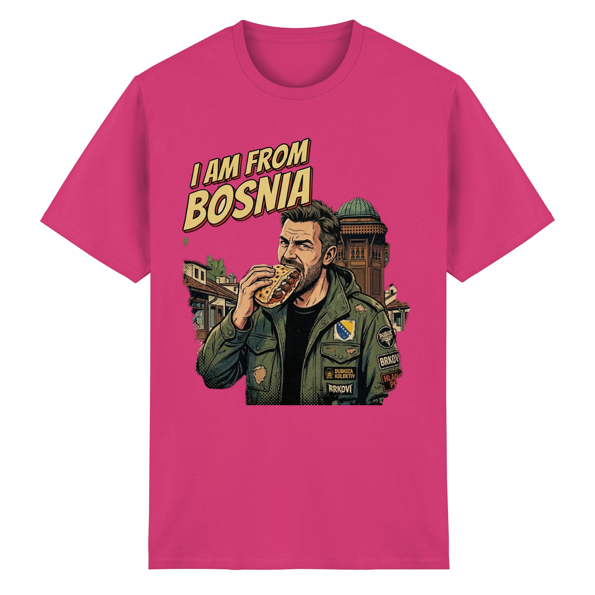 I'AM FROM BOSNIA - Heavy Cotton T-Shirt