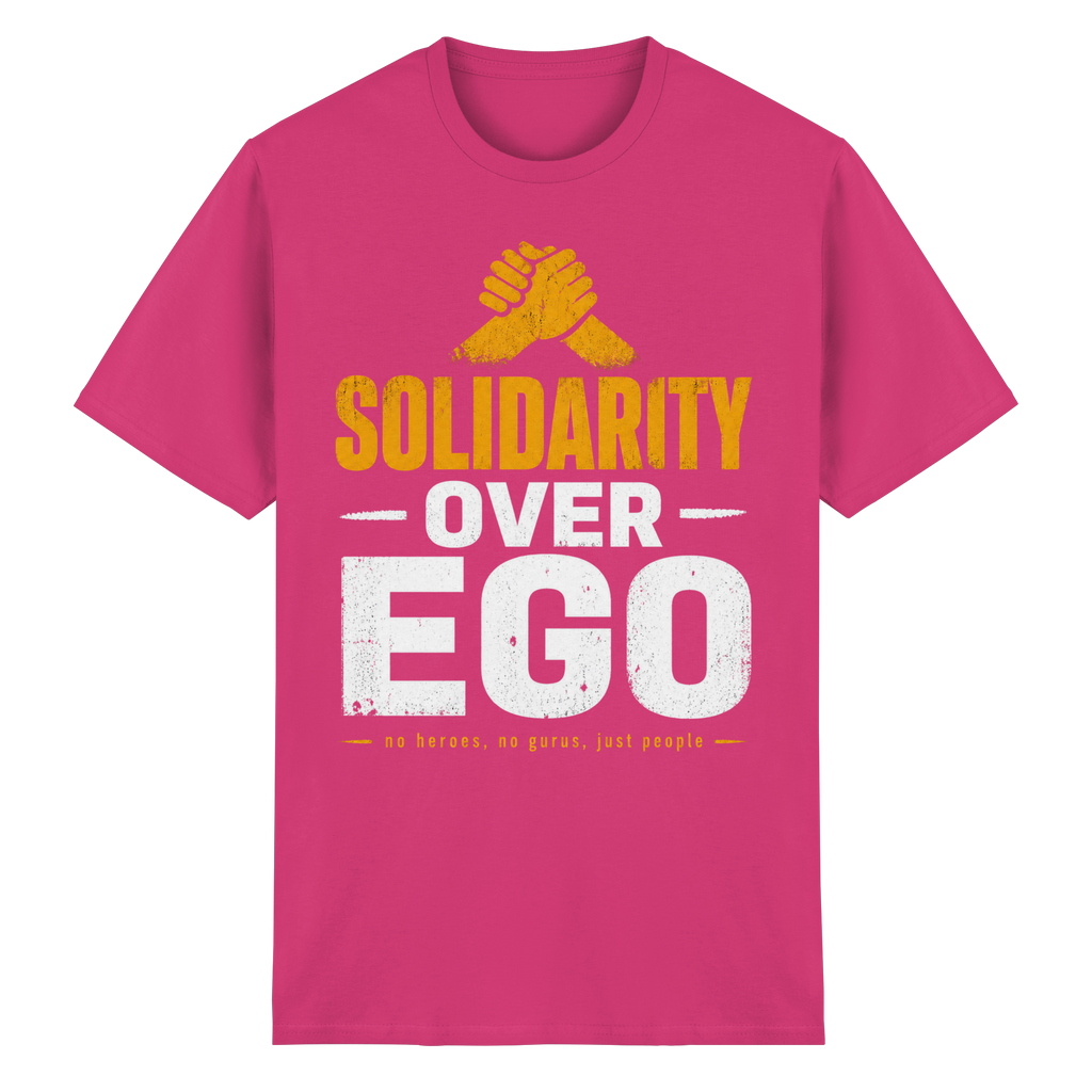 SOLIDARITY OVER EGO - Heavy Cotton T-Shirt