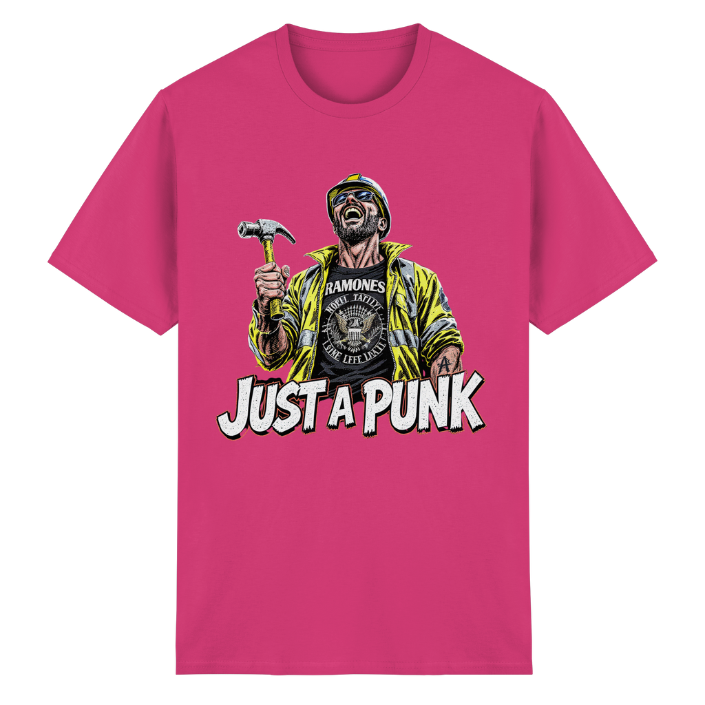 JUST A PUNK - Heavy Cotton T-Shirt