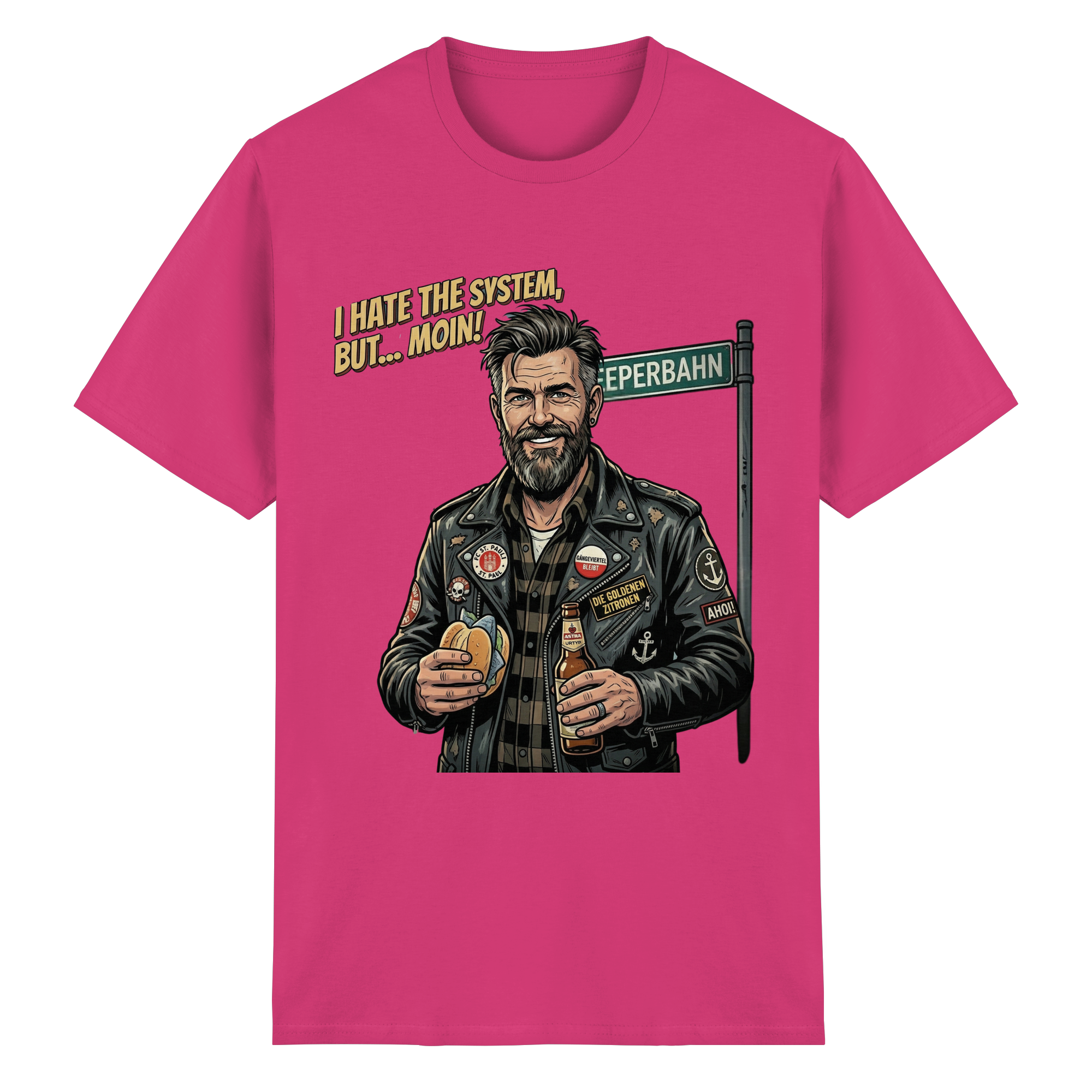 HAMBURG PUNK - MOIN - Heavy Cotton T-Shirt