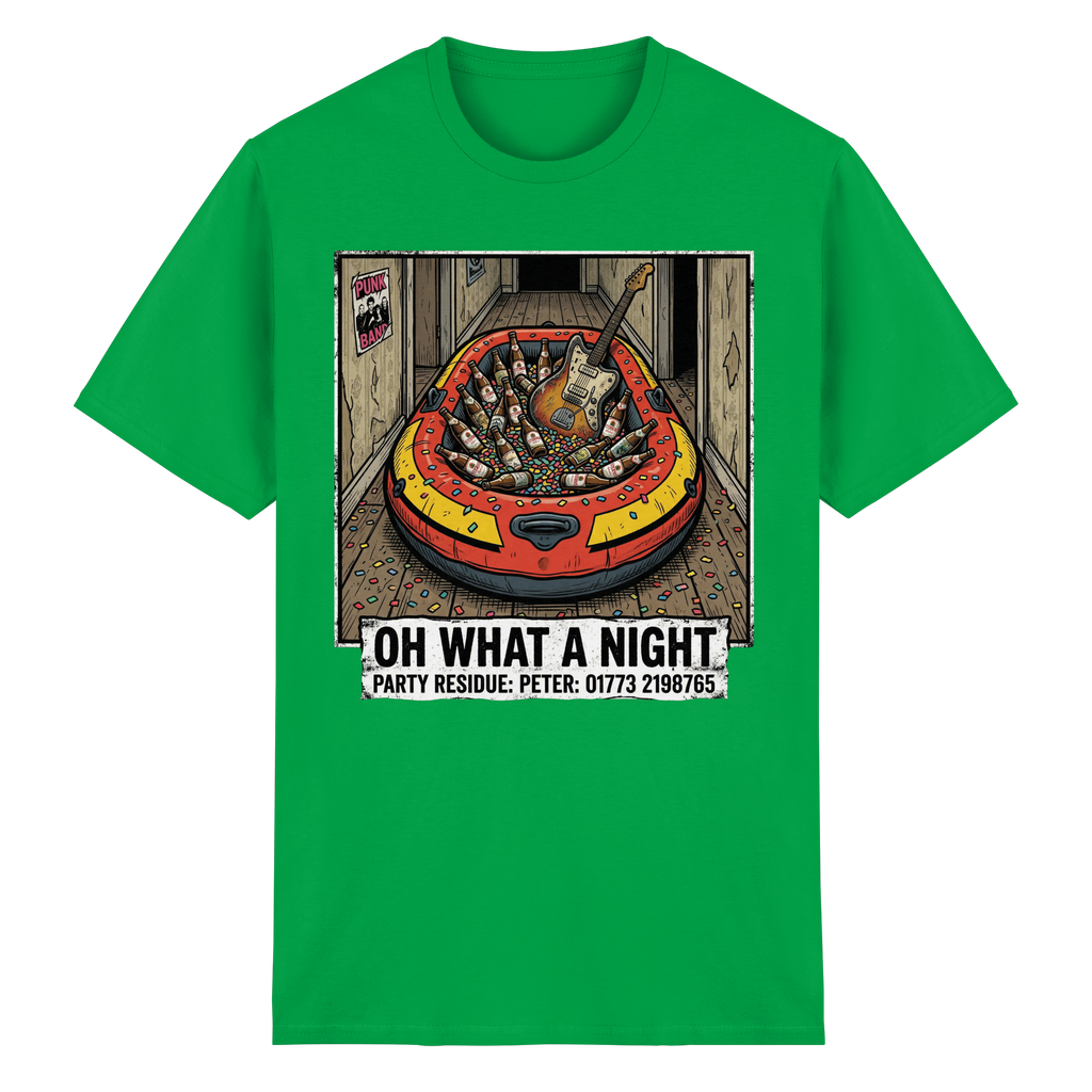 OH WHAT A NIGHT - Heavy Cotton T-Shirt