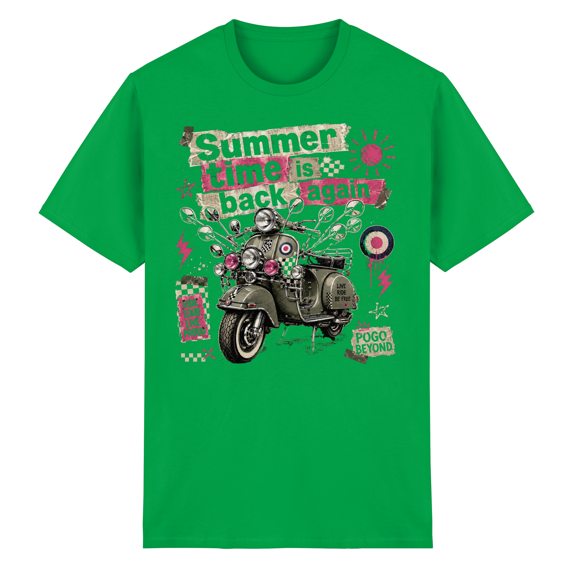 SUMMER TIME IS BACK AGAIN - Heavy Cotton T-Shirt