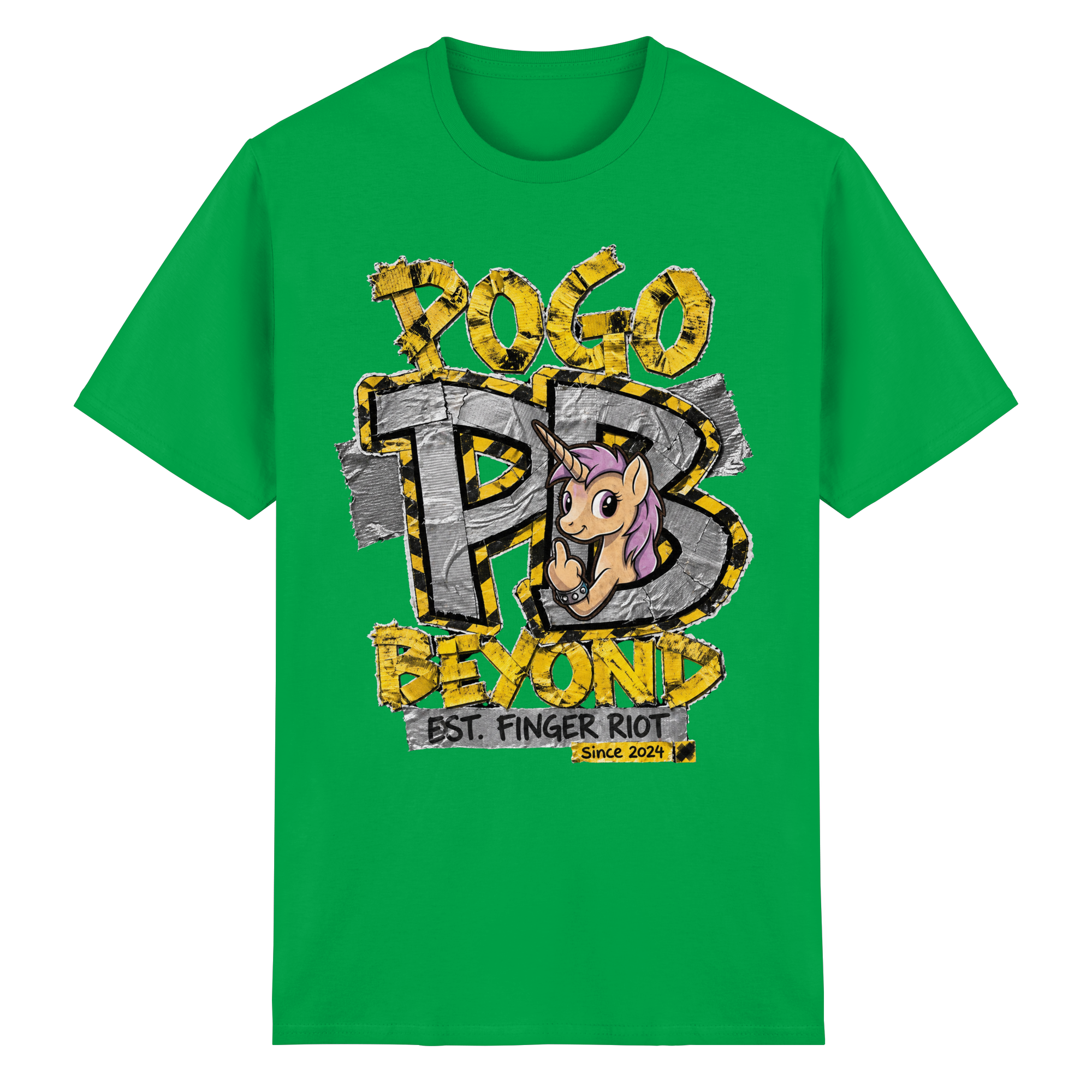 POGO BEYOND Yellow - Heavy Cotton T-Shirt