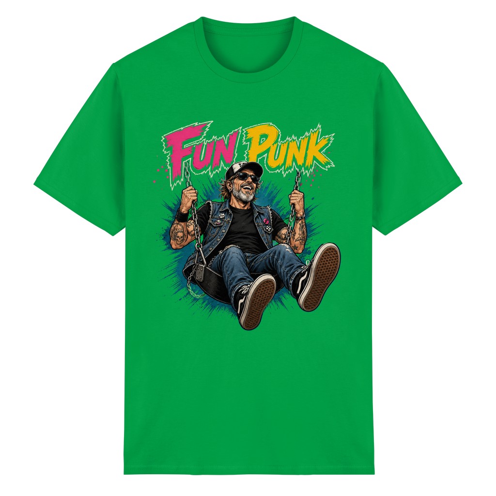 FUN PUNK SWING - Heavy Cotton T-Shirt