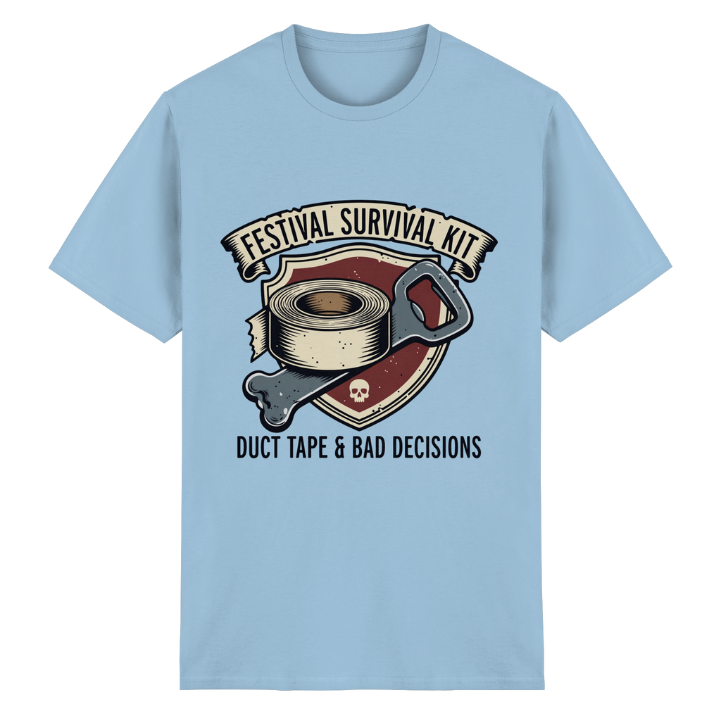 FESTIVAL SURVIVAL KIT - Heavy Cotton T-Shirt