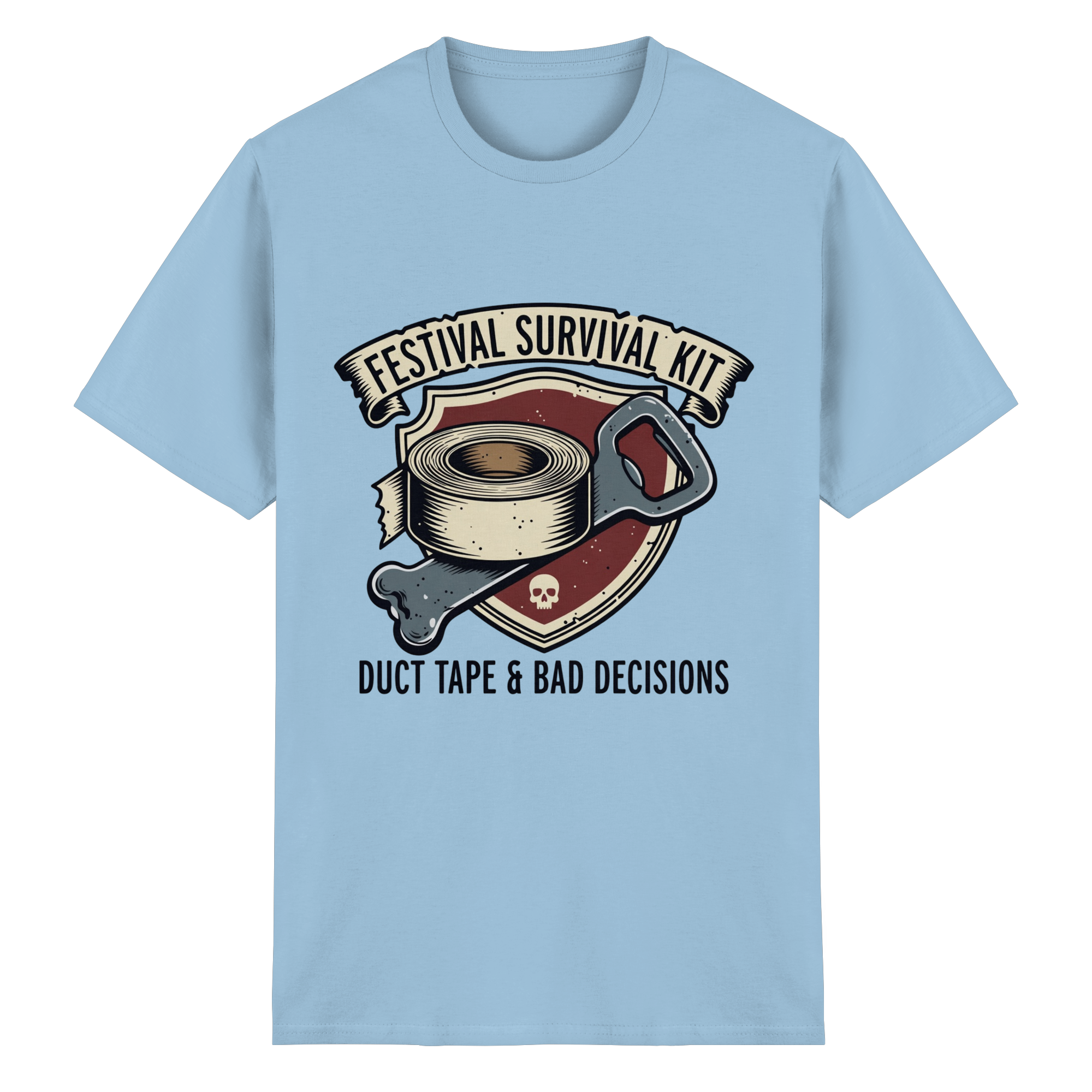 FESTIVAL SURVIVAL KIT - Heavy Cotton T-Shirt