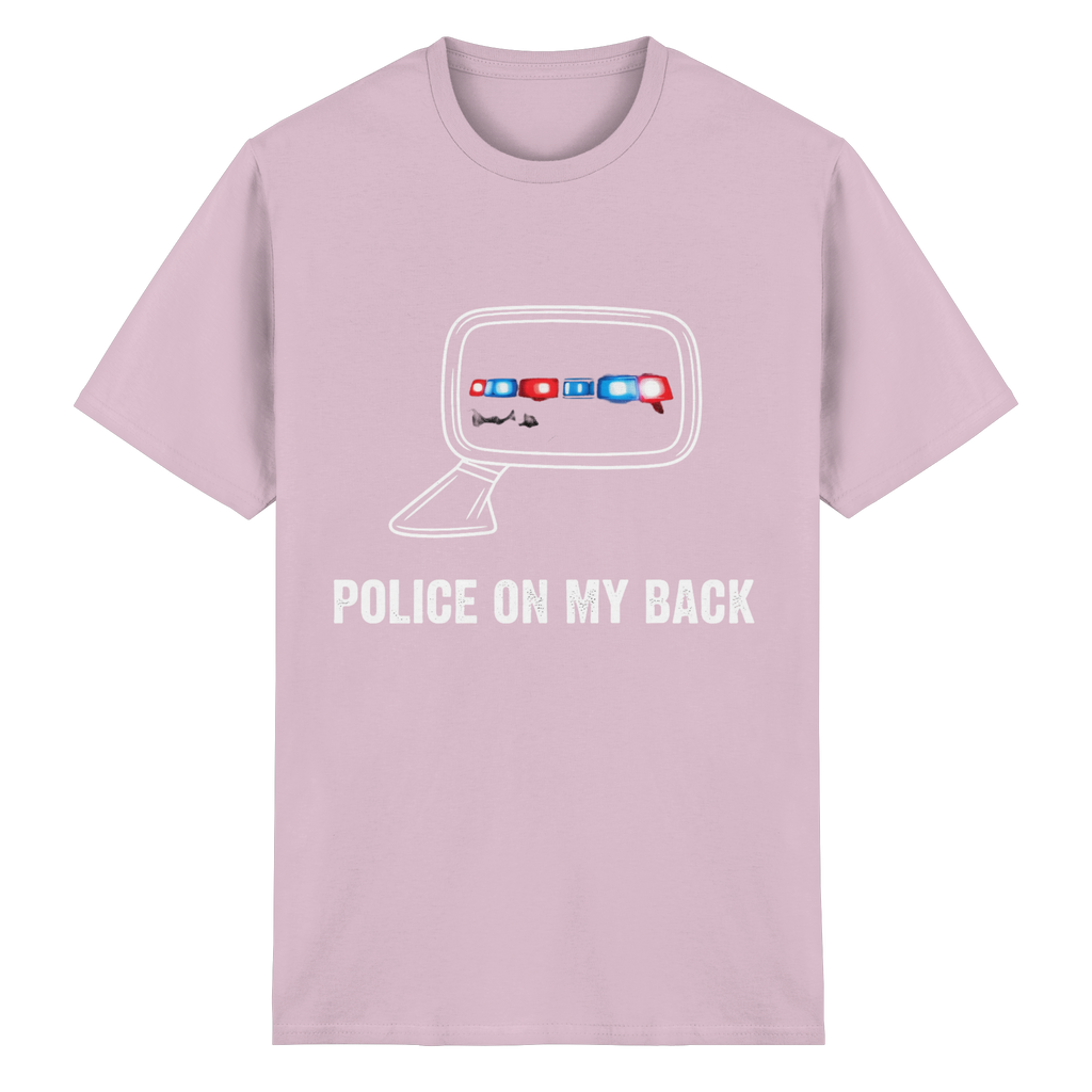 POLICE ON MY BACK - Heavy Cotton T-Shirt