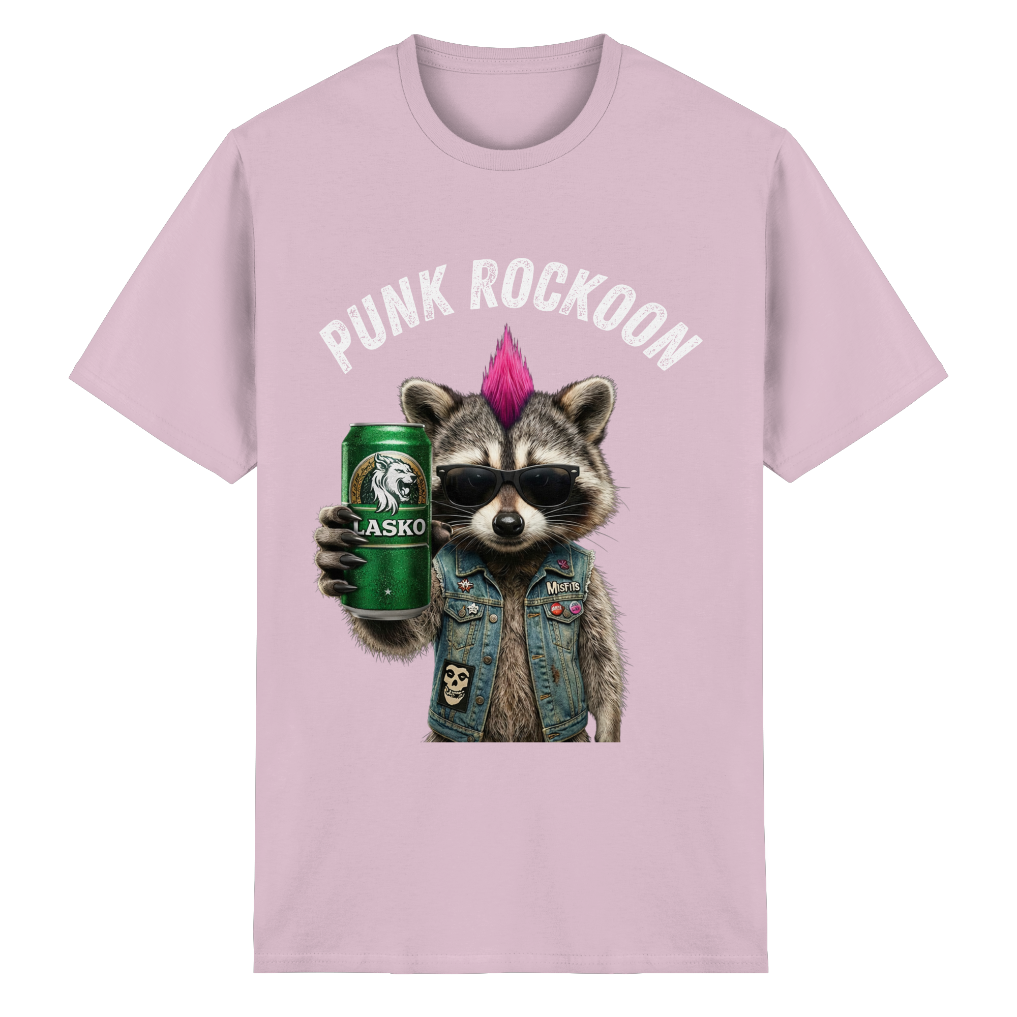 PUNK ROCKOON - Heavy Cotton T-Shirt