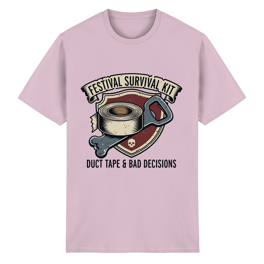 FESTIVAL SURVIVAL KIT - Heavy Cotton T-Shirt