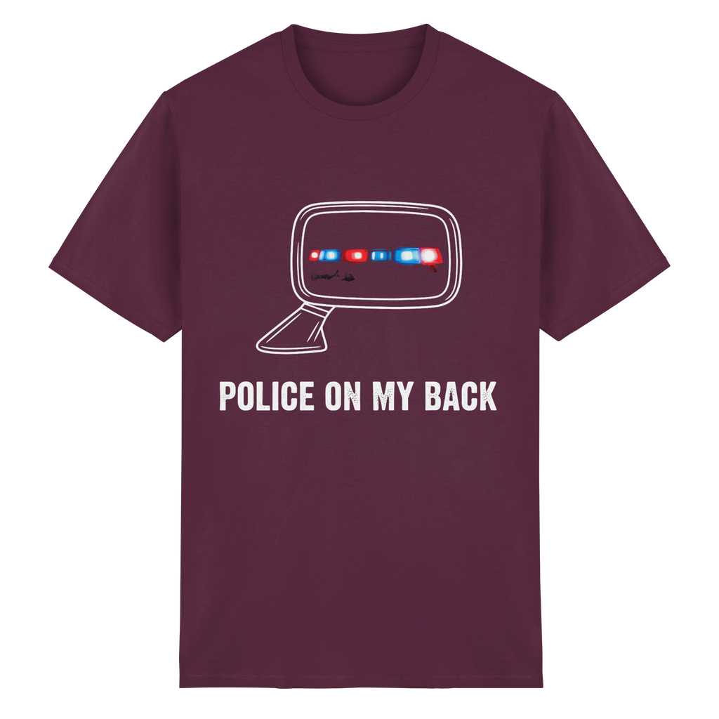 POLICE ON MY BACK - Heavy Cotton T-Shirt