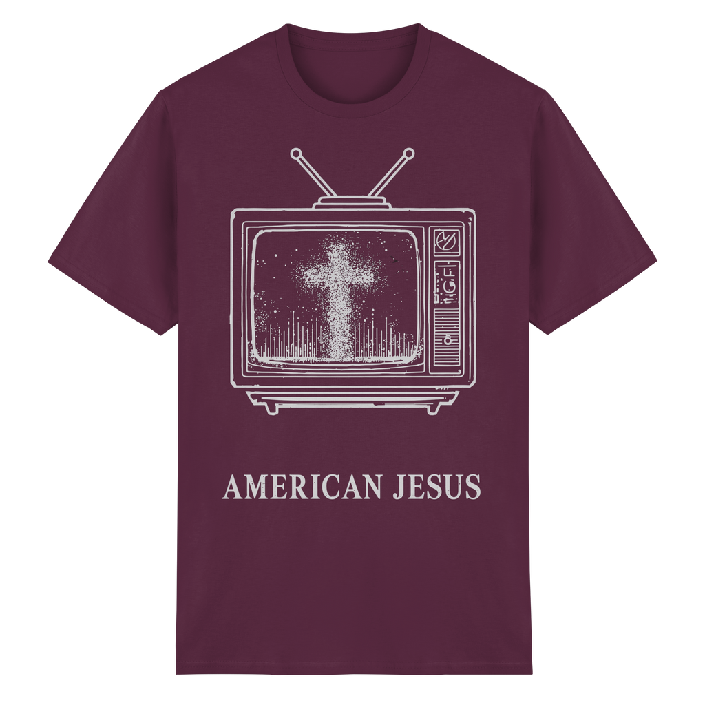 AMERICAN JESUS - Heavy Cotton T-Shirt