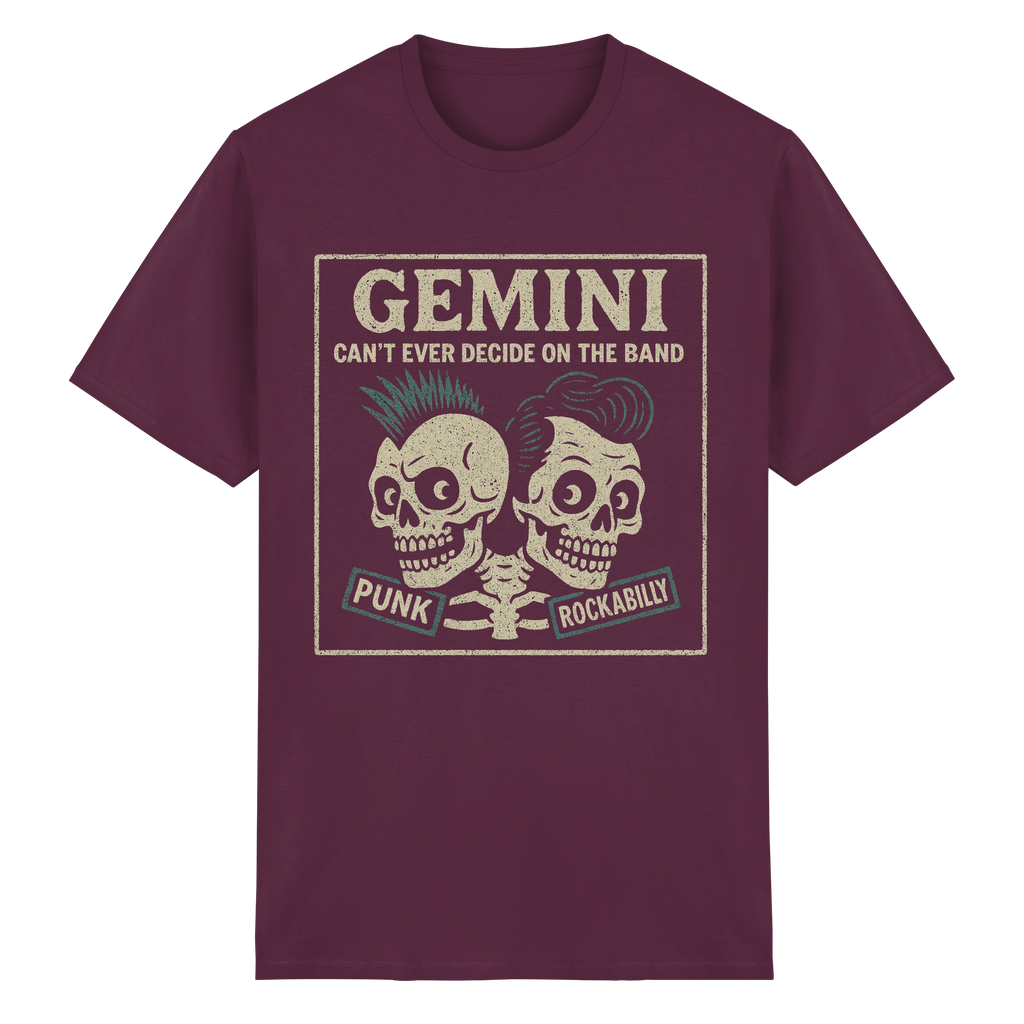 GEMINI PUNK - Heavy Cotton T-Shirt