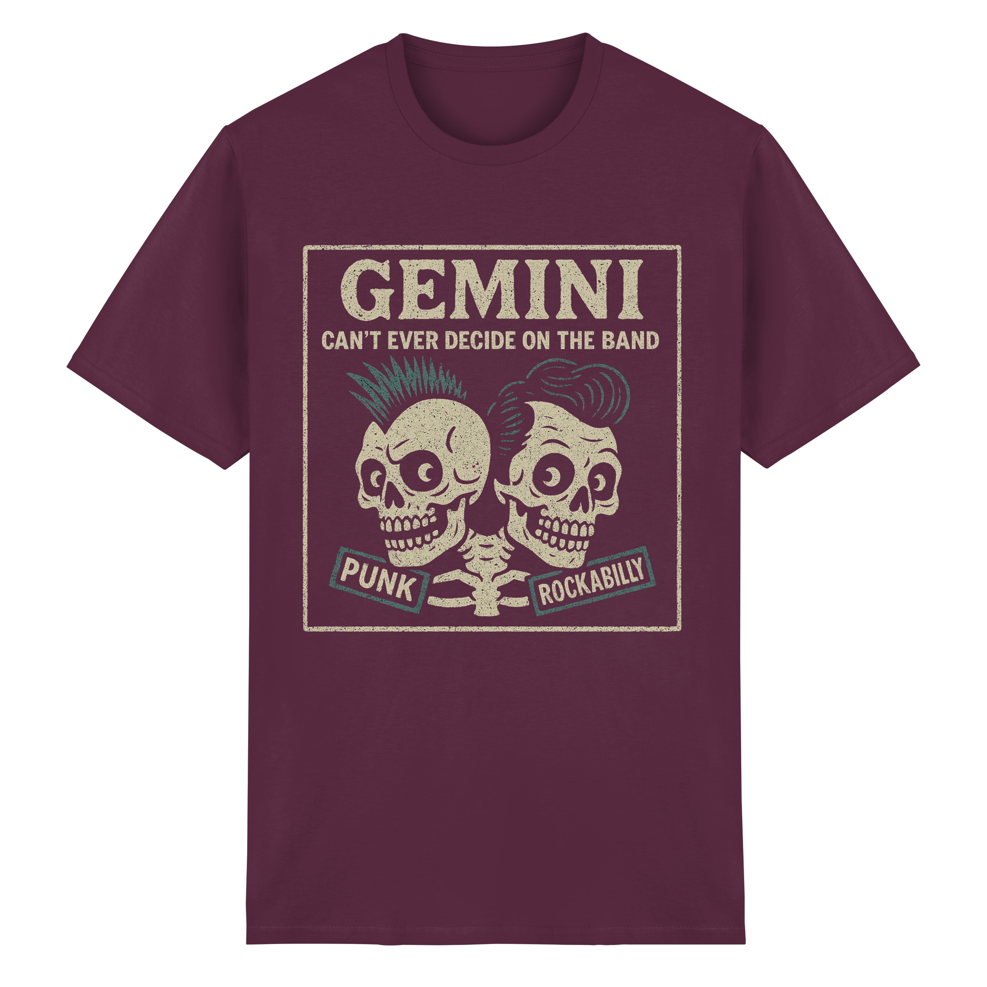 GEMINI PUNK - Heavy Cotton T-Shirt