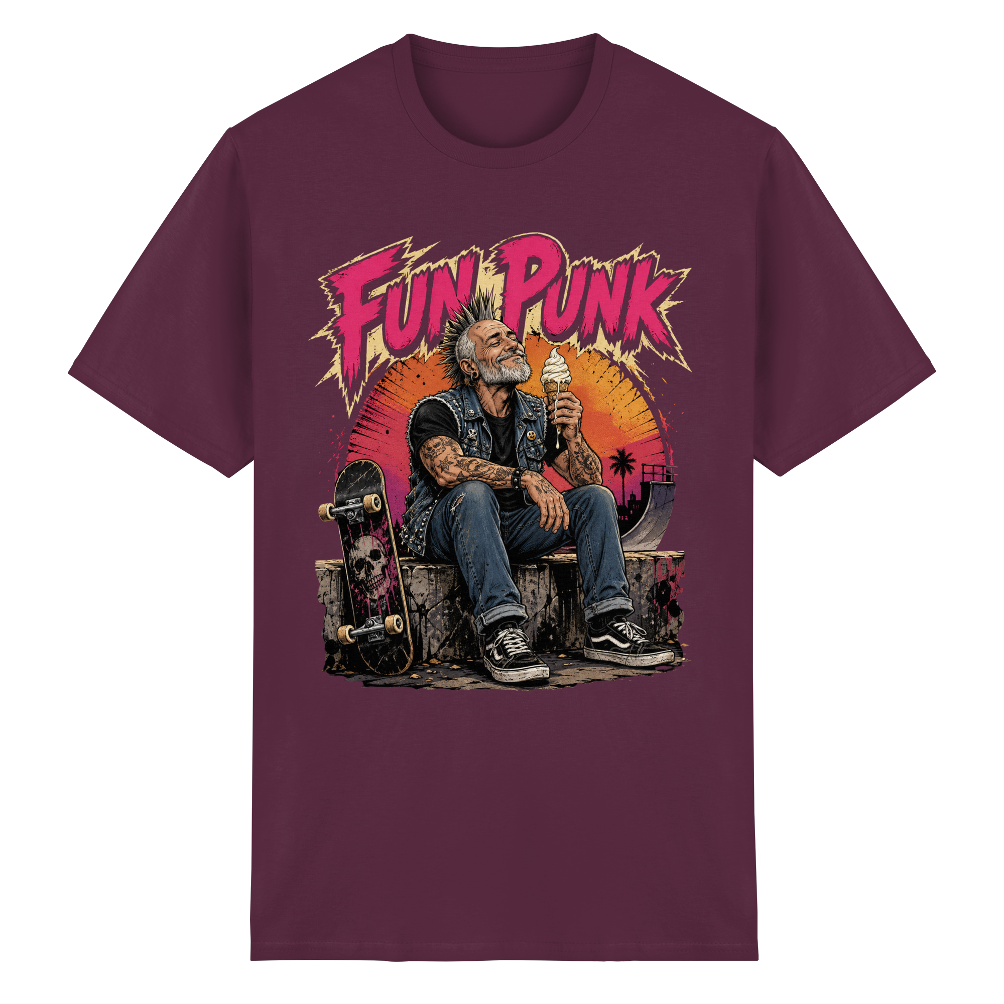 FUN PUNK ICECREAM - Heavy Cotton T-Shirt