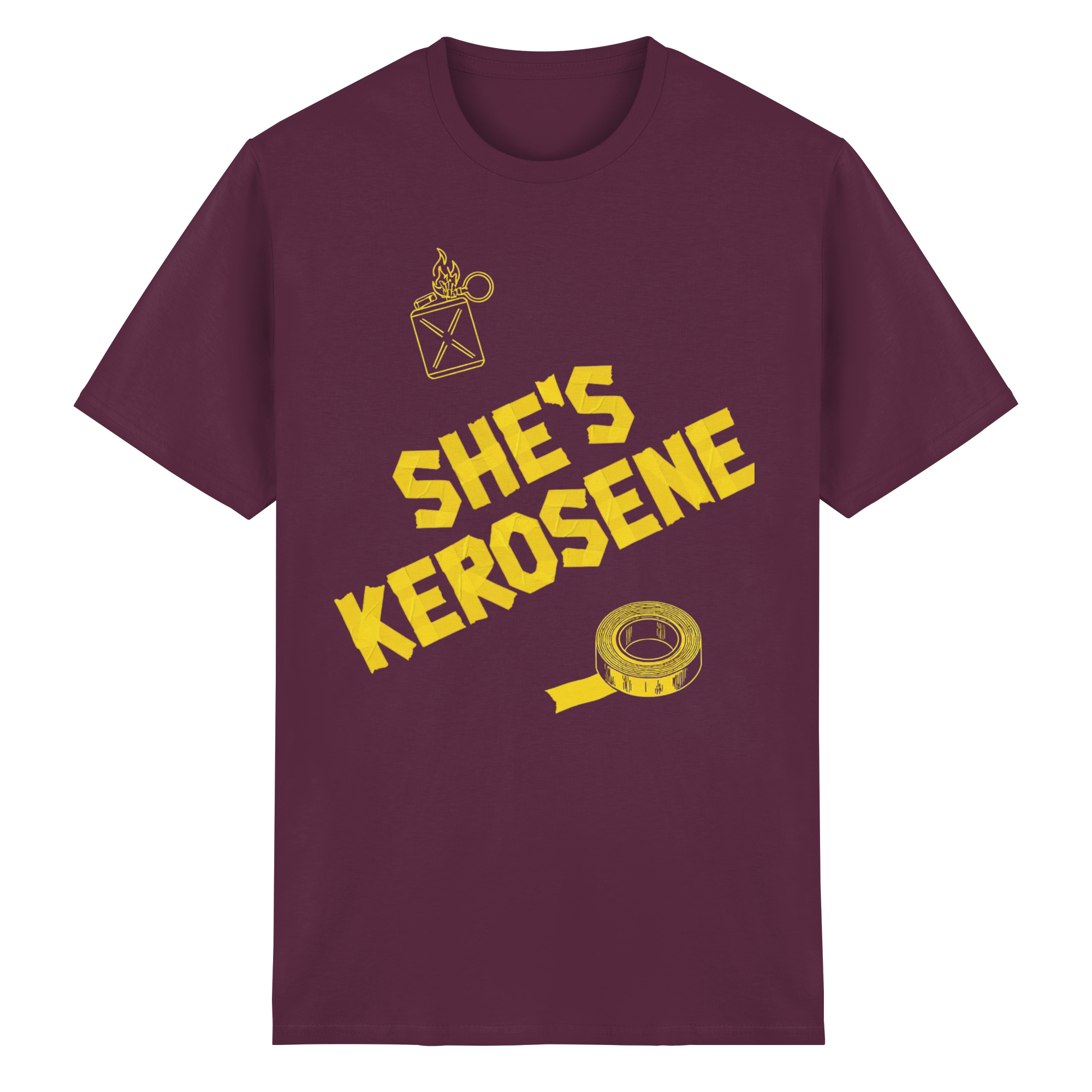 SHE's KEROSENE - Heavy Cotton T-Shirt