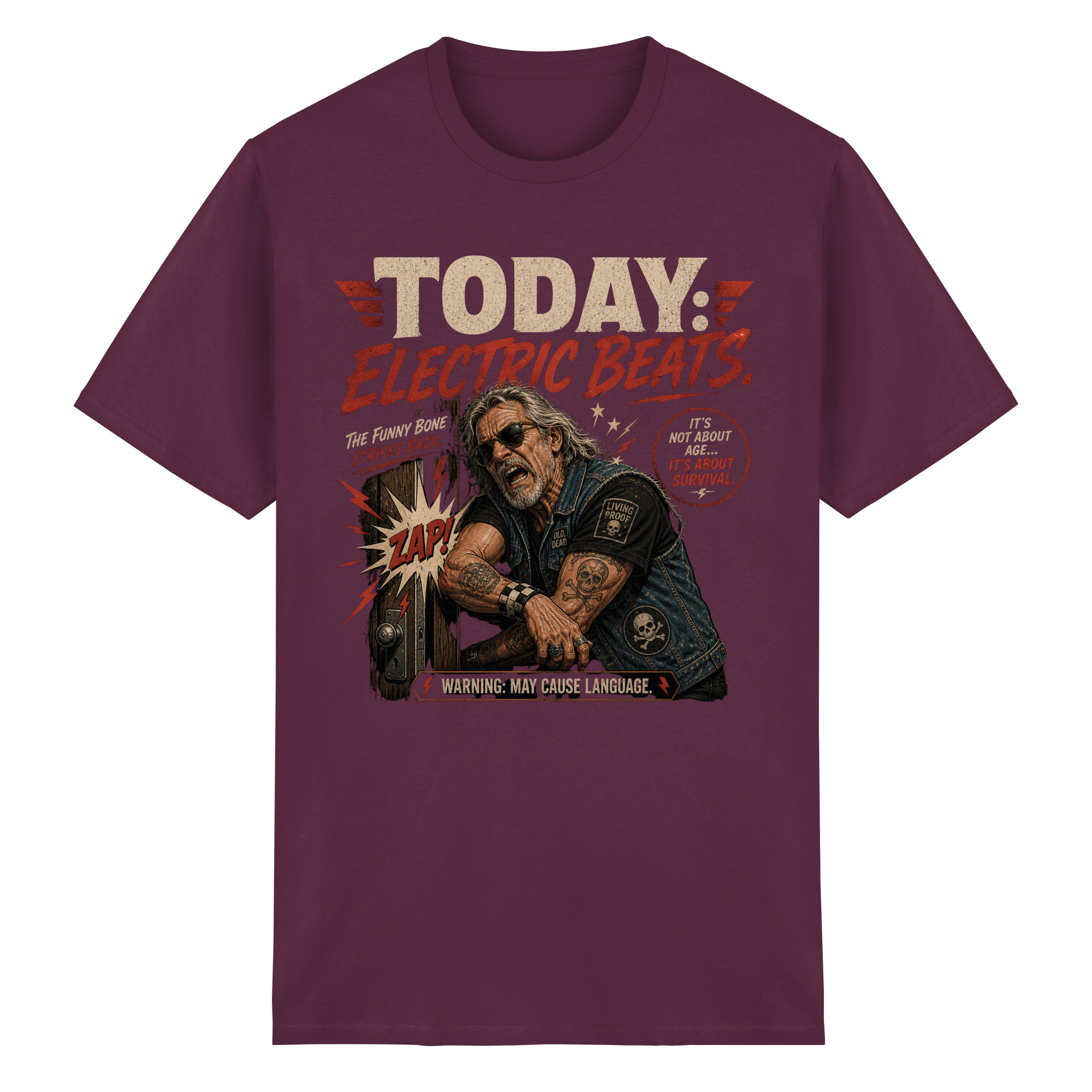 FUNNY BONE - Heavy Cotton T-Shirt