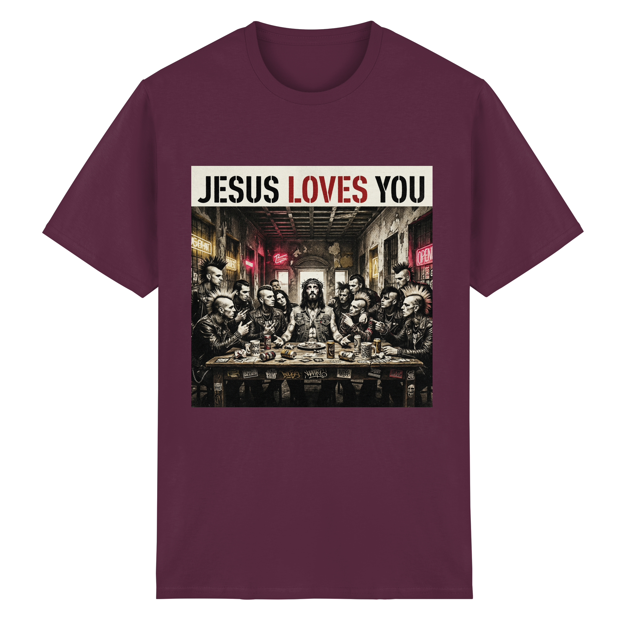 JESUS LOVES YOU - Heavy Cotton T-Shirt