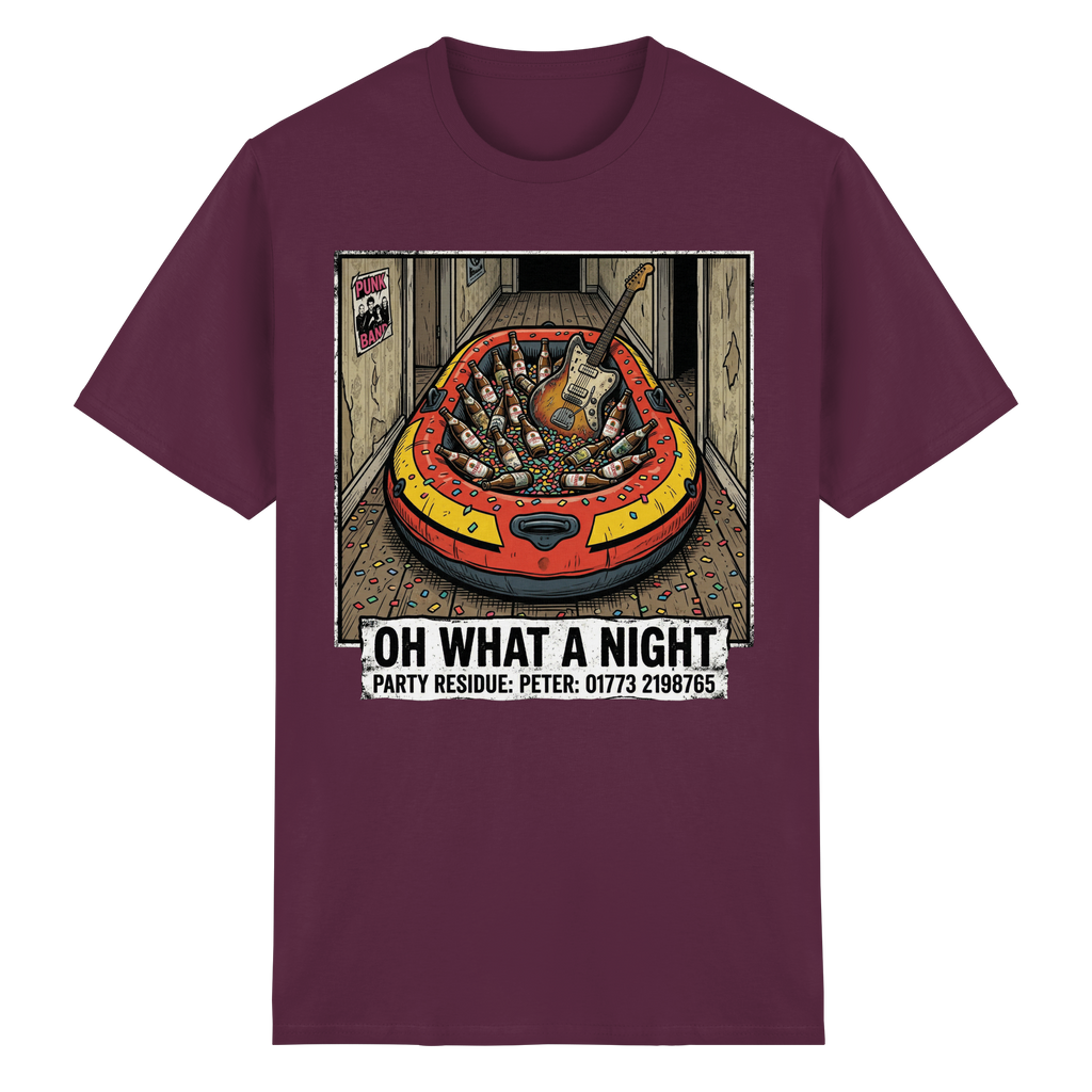 OH WHAT A NIGHT - Heavy Cotton T-Shirt