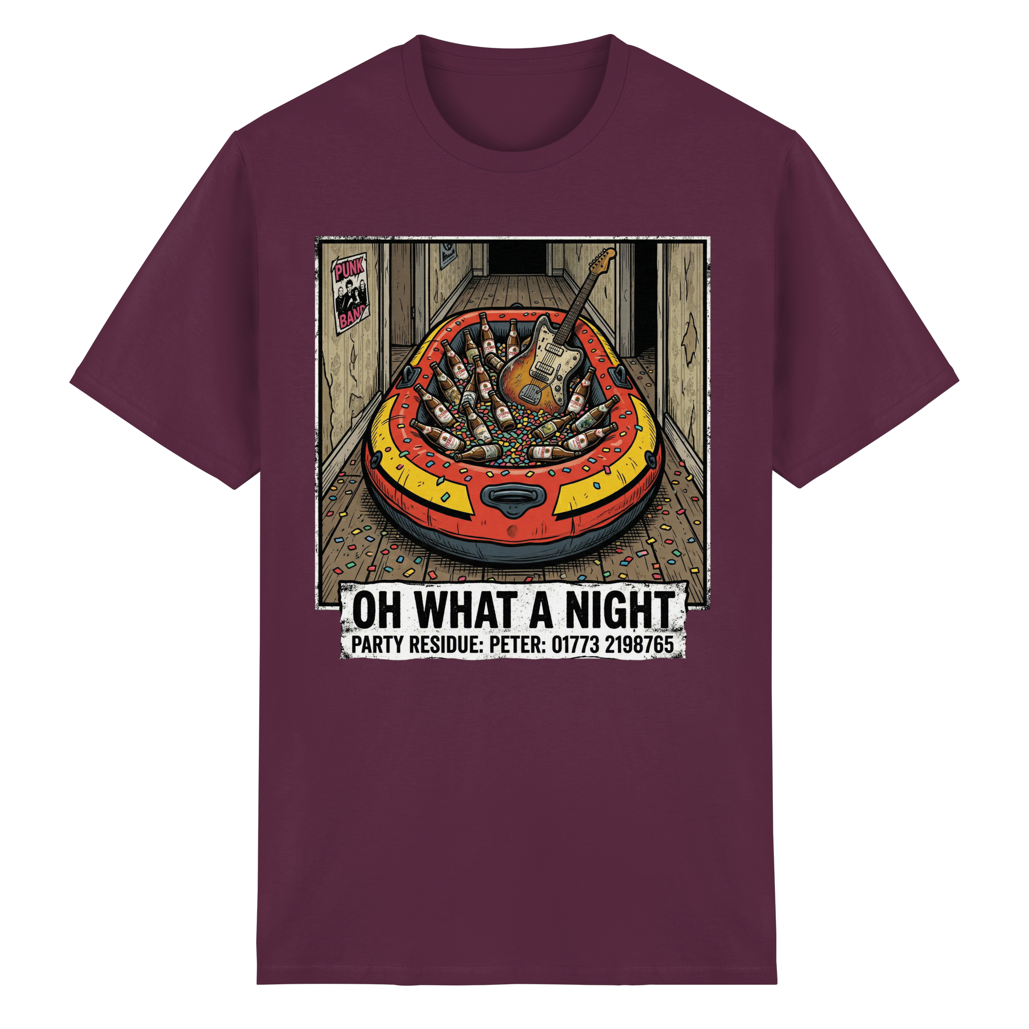 OH WHAT A NIGHT - Heavy Cotton T-Shirt