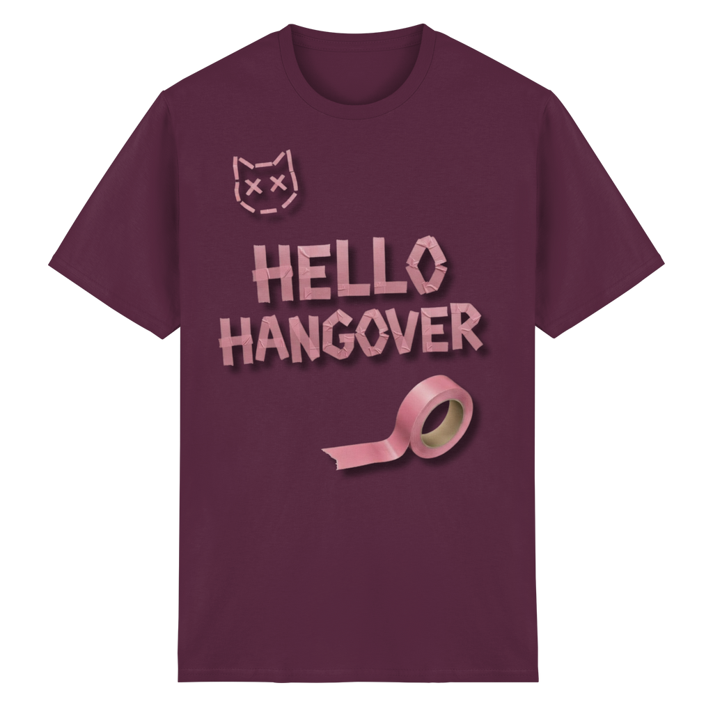 HELLO HANGOVER - Heavy Cotton T-Shirt