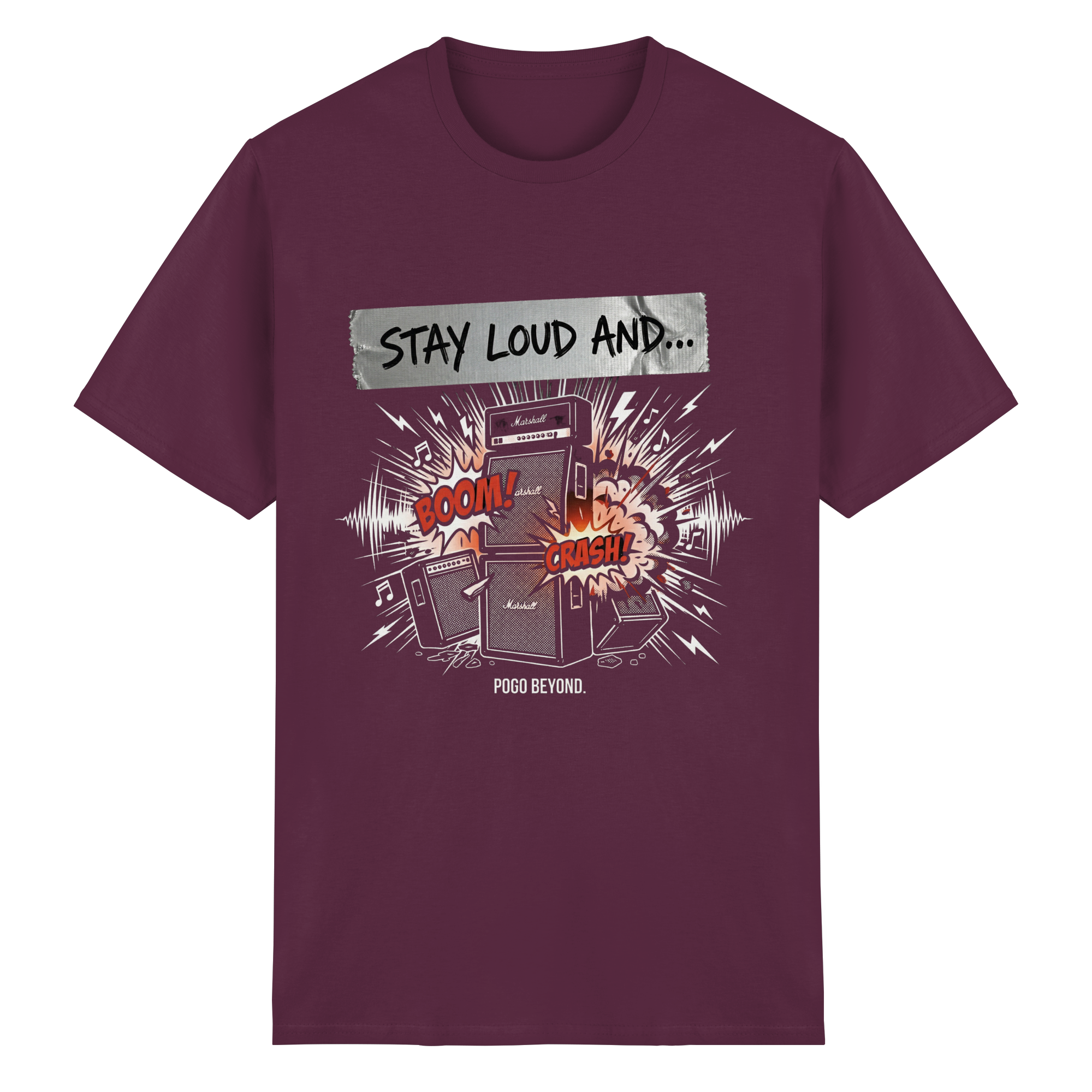 STAY LOUD - Heavy Cotton T-Shirt