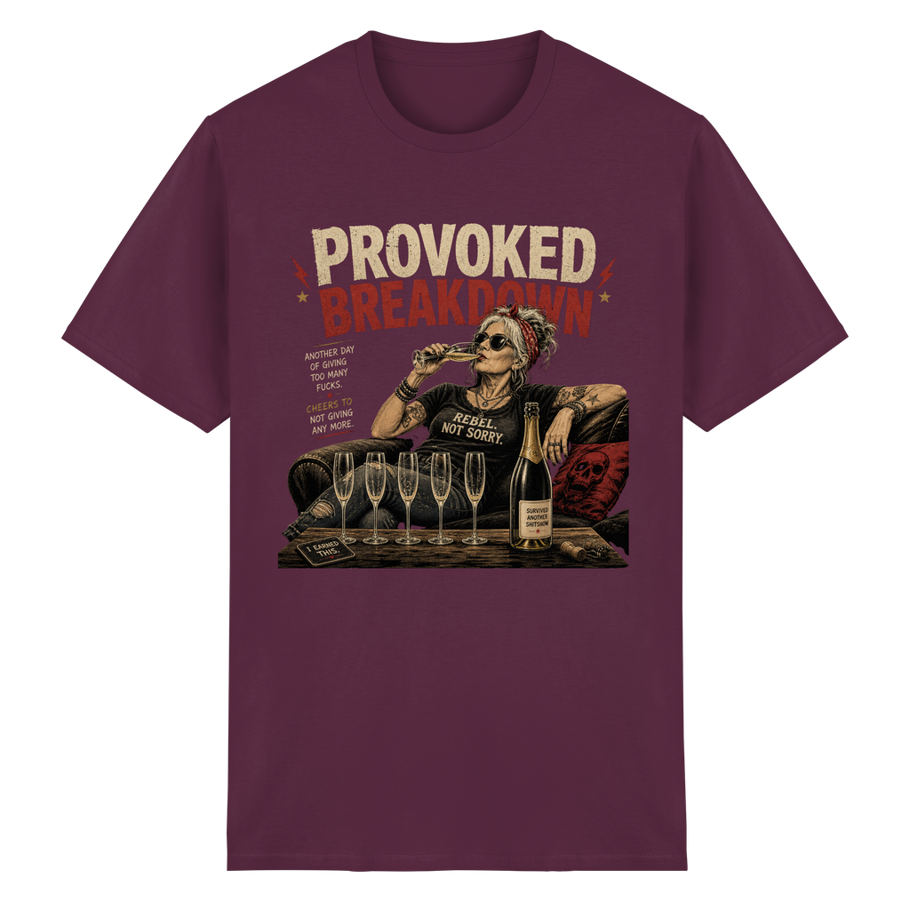 PROVOKED BREAKDOWN - Heavy Cotton T-Shirt