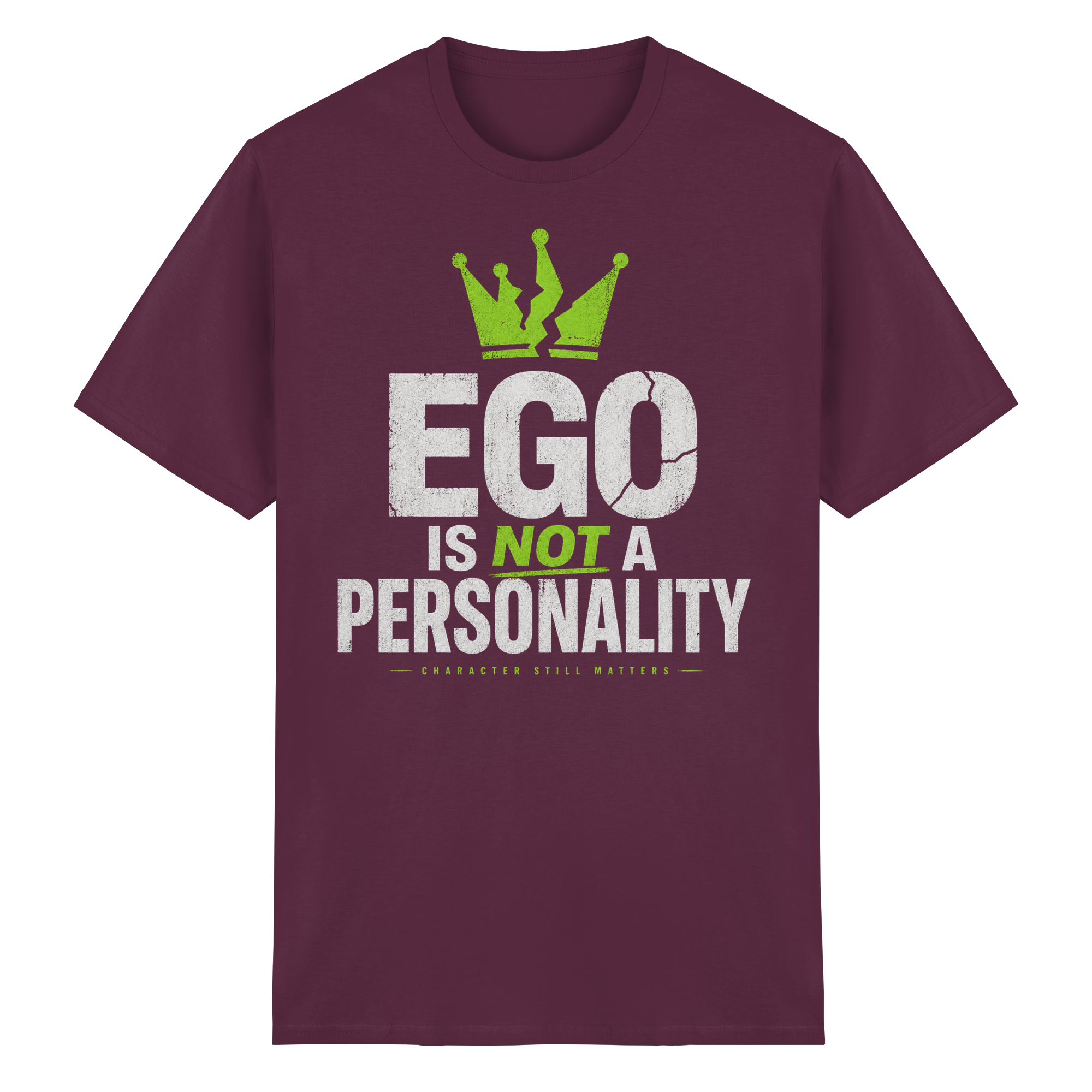EGO IS NOT A PERSONALITY - Heavy Cotton T-Shirt