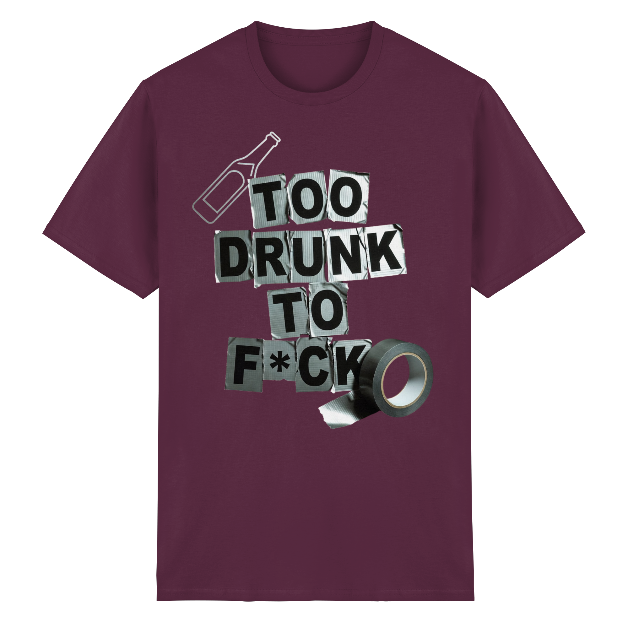 TOO DRUNK... - Heavy Cotton T-Shirt