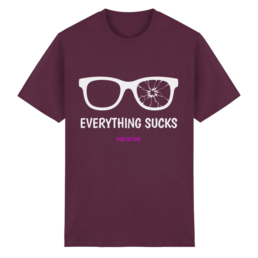 EVERYTHING SUCKS - Heavy Cotton T-Shirt