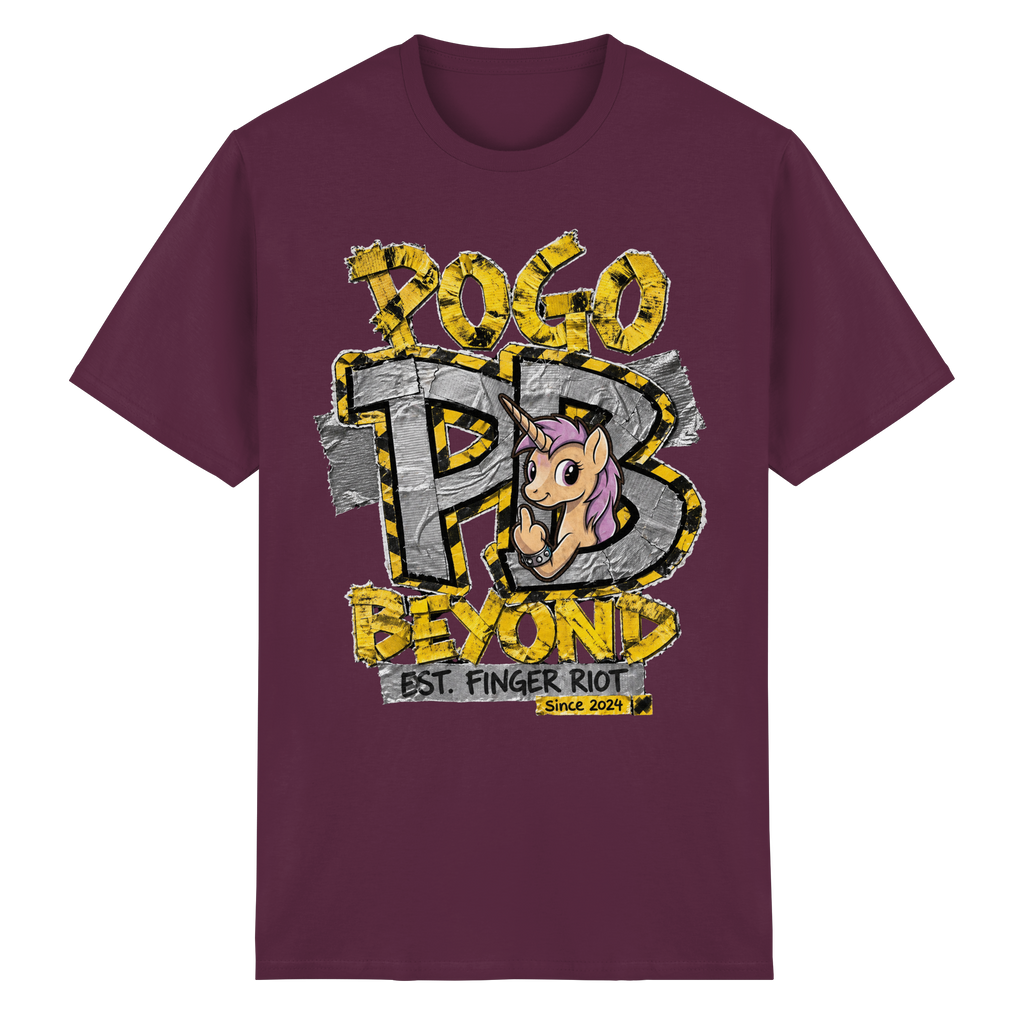 POGO BEYOND Yellow - Heavy Cotton T-Shirt