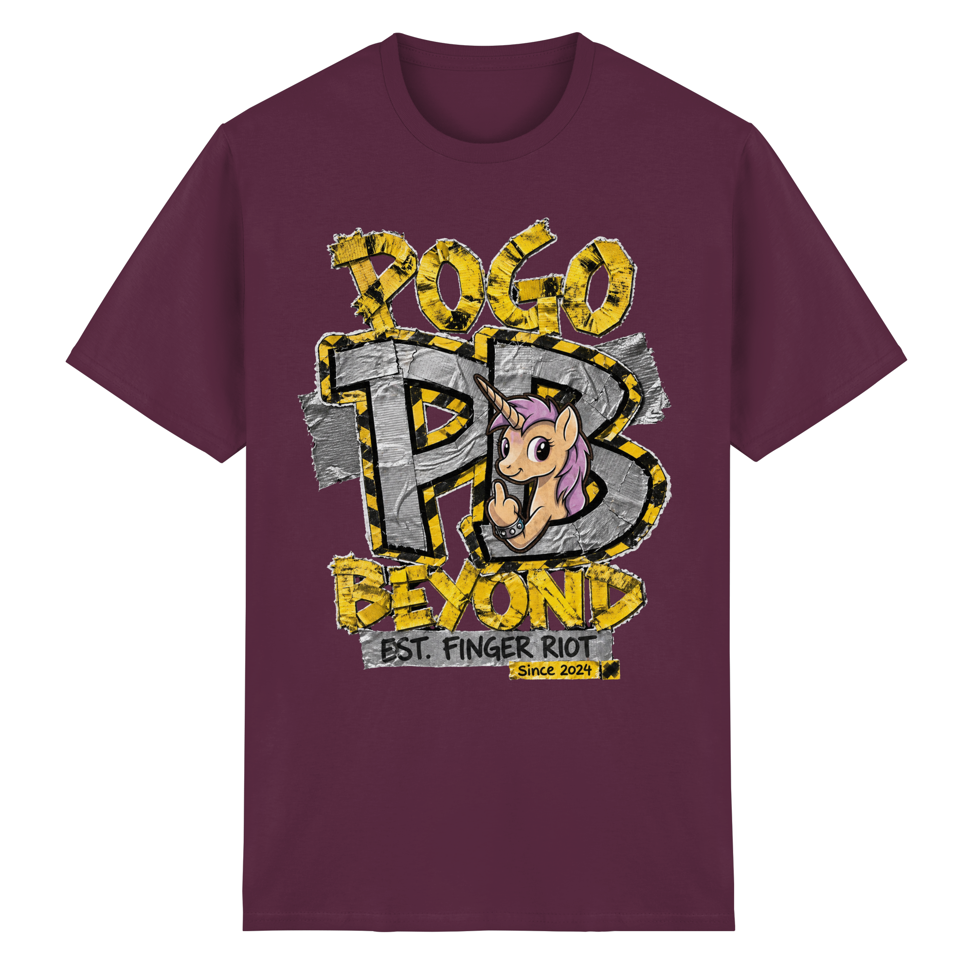 POGO BEYOND Yellow - Heavy Cotton T-Shirt