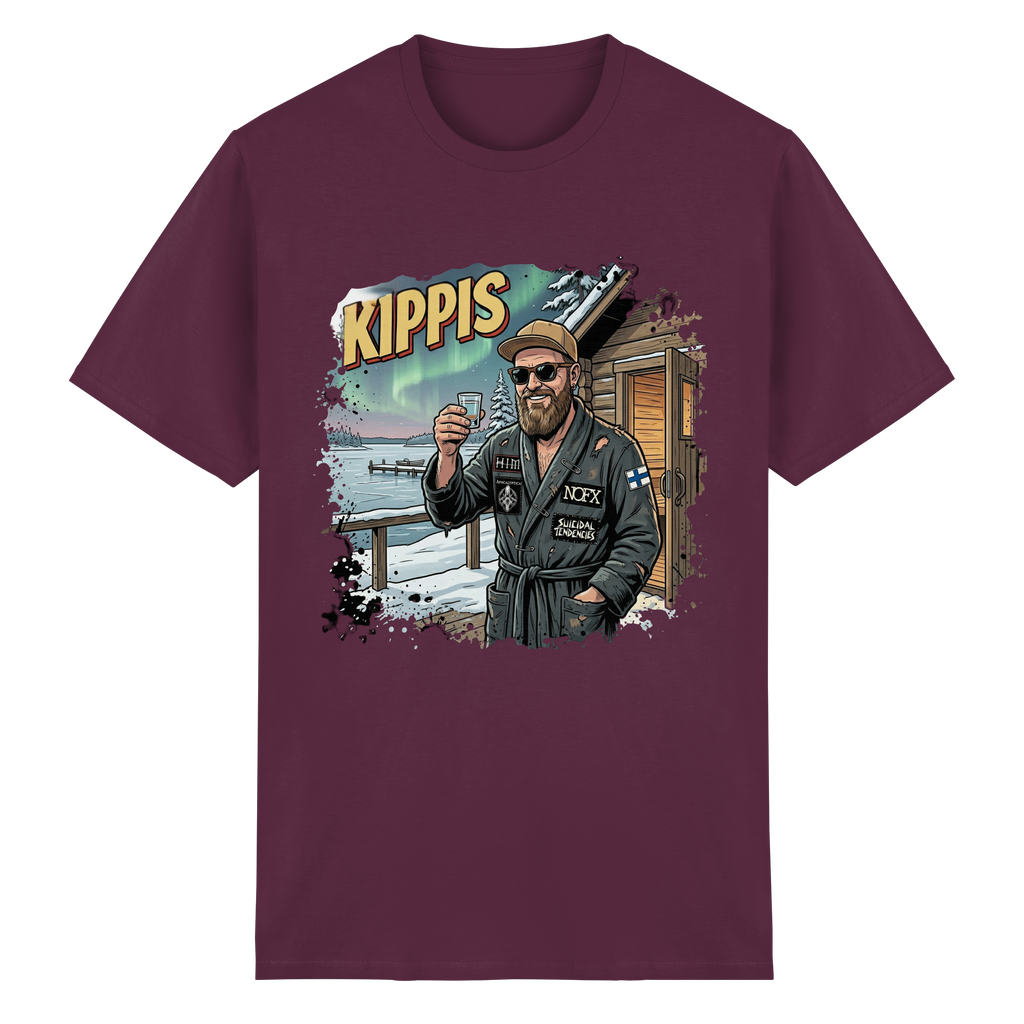 KIPPIS ON THE LEGACY - Heavy Cotton T-Shirt