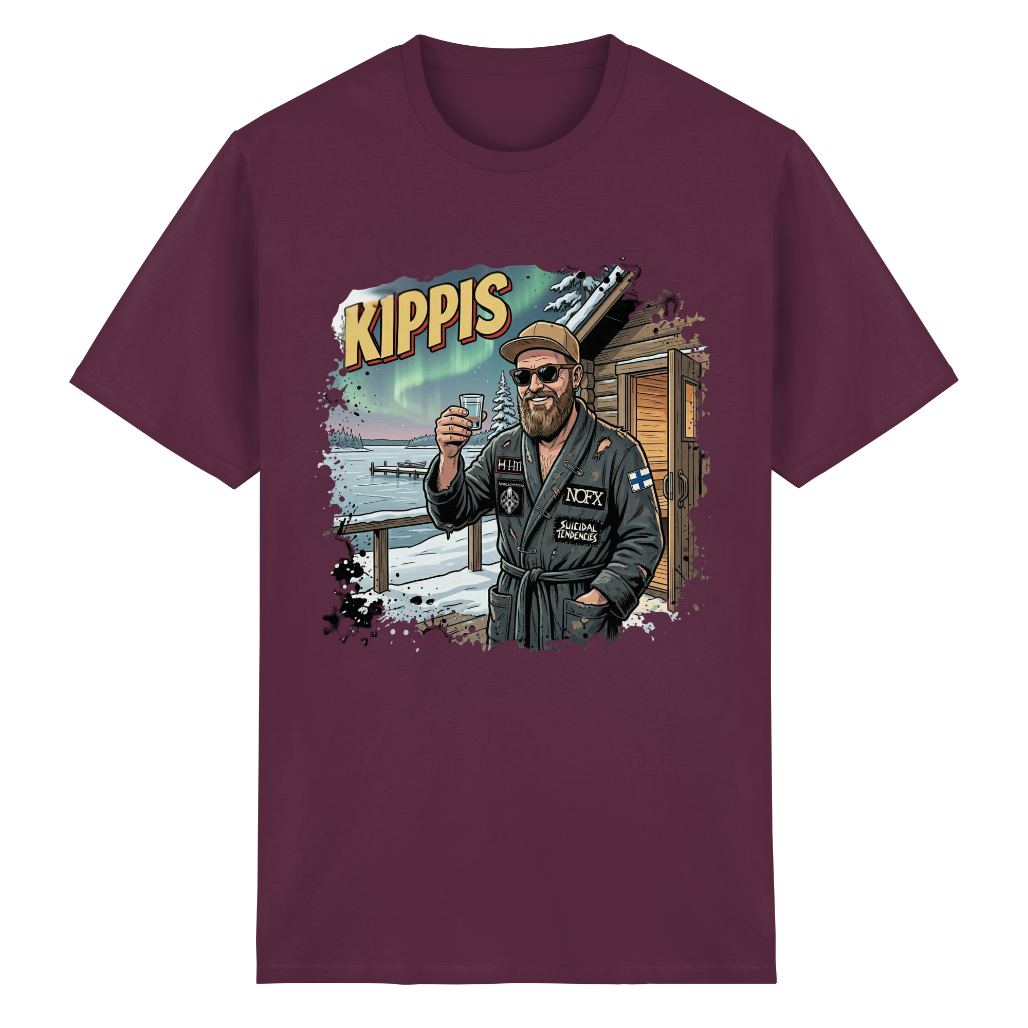 KIPPIS ON THE LEGACY - Heavy Cotton T-Shirt