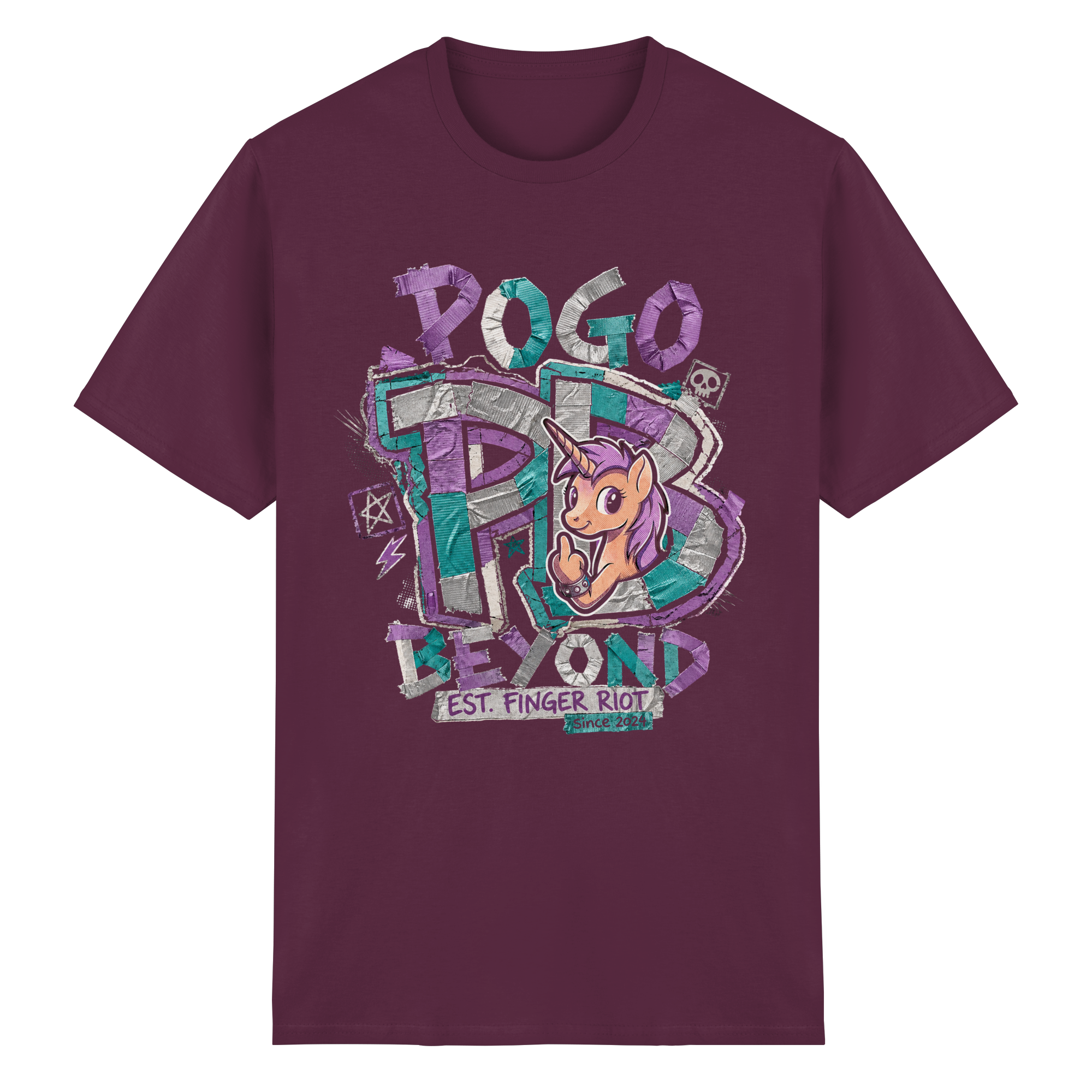POGO BEYOND Colours  - Heavy Cotton T-Shirt