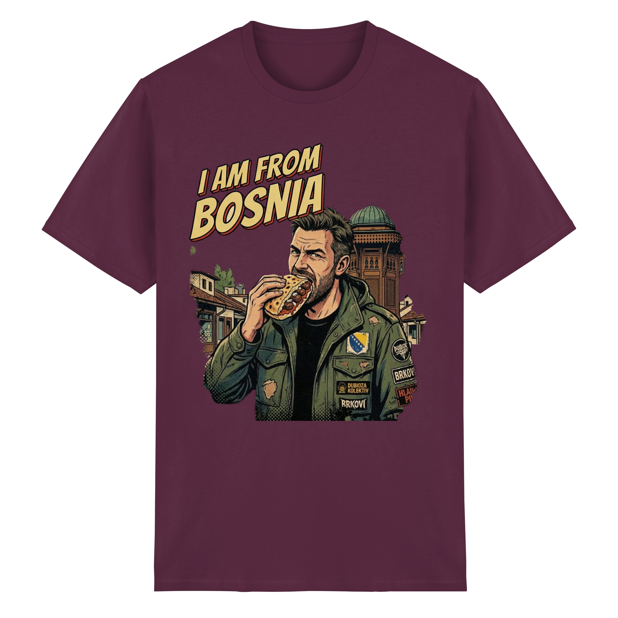 I'AM FROM BOSNIA - Heavy Cotton T-Shirt