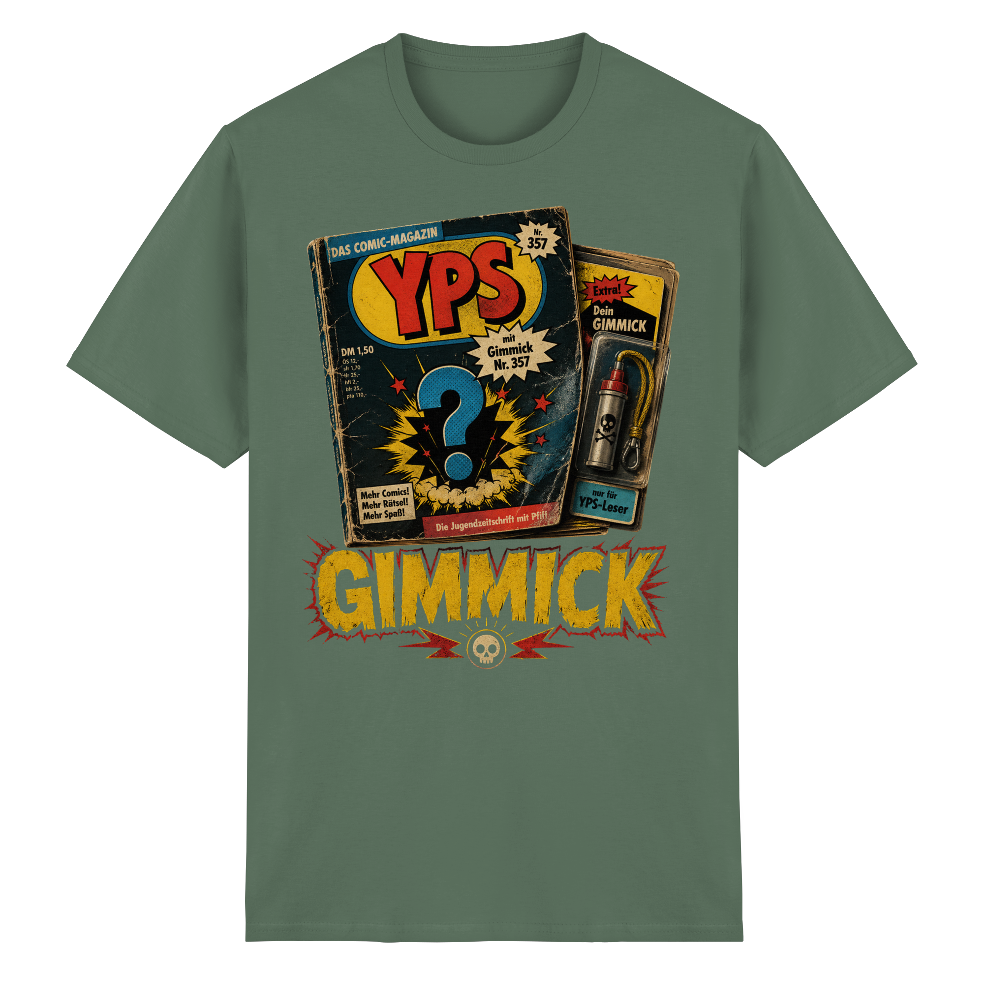 YPS WITH A TWIST - Heavy Cotton T-Shirt