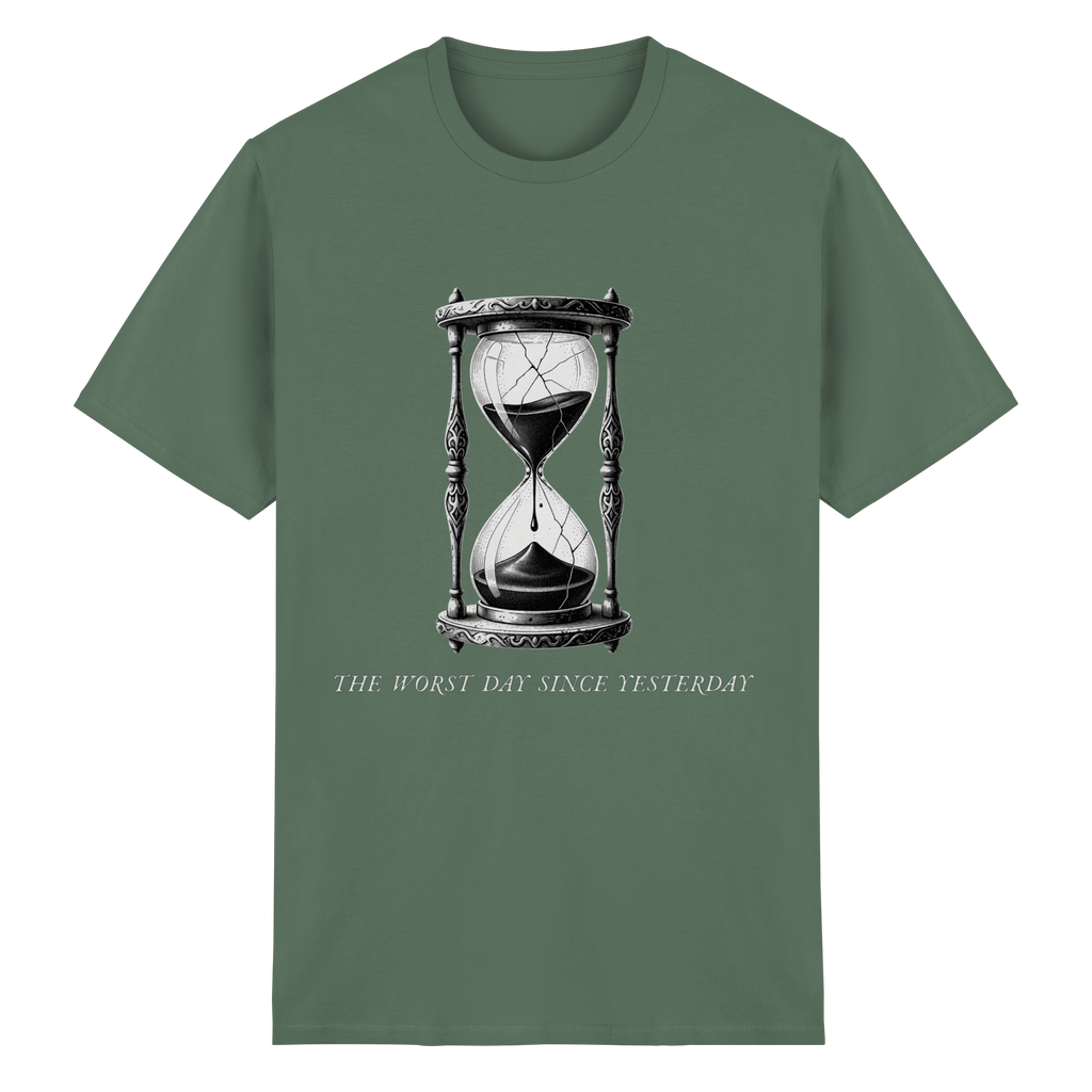 WORST DAY SINCE YESTERDAY - Heavy Cotton T-Shirt
