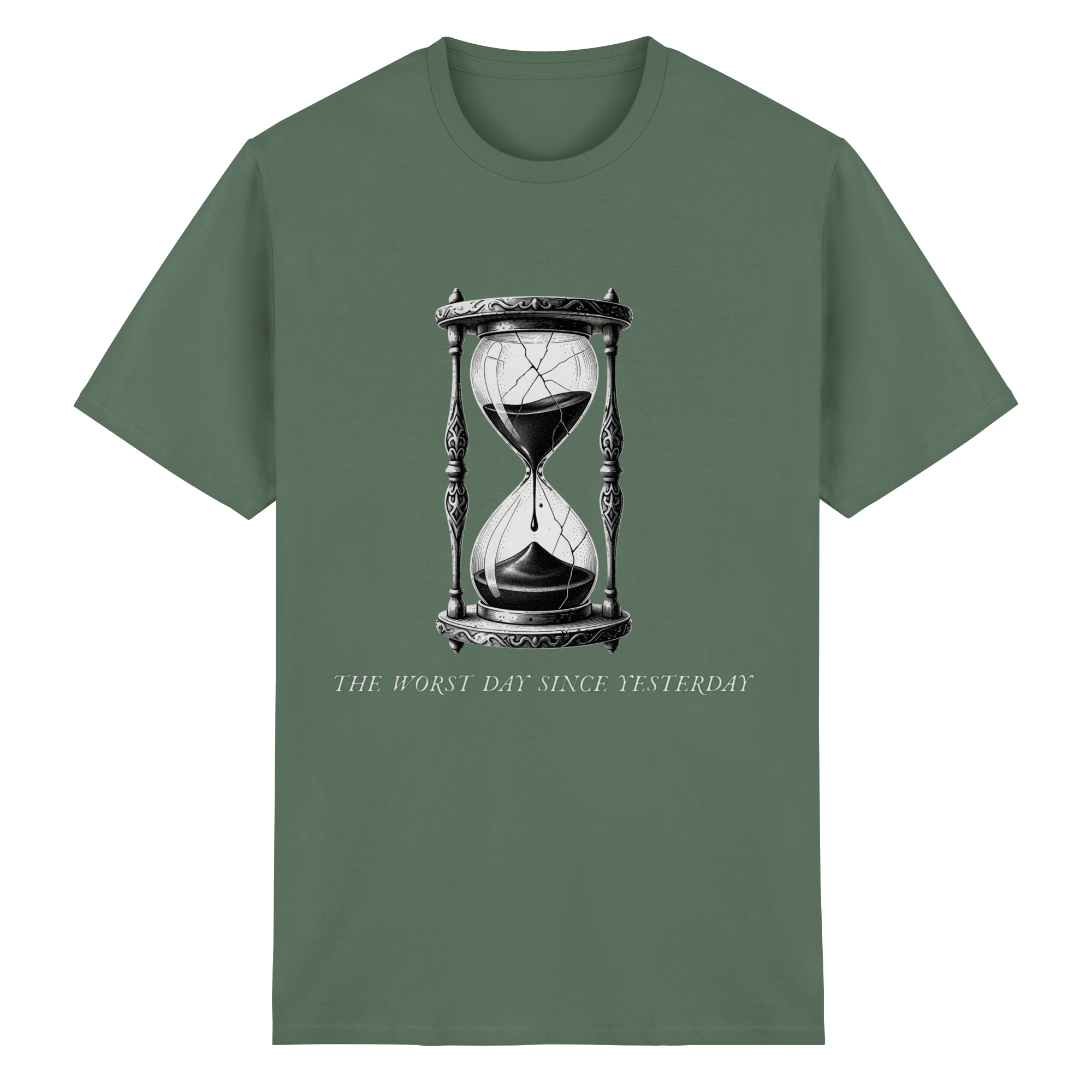 WORST DAY SINCE YESTERDAY - Heavy Cotton T-Shirt