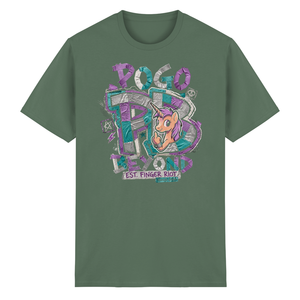 POGO BEYOND - Colour  - Heavy Cotton T-Shirt