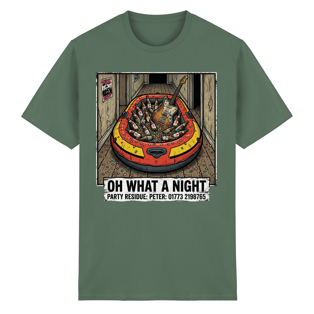 OH WHAT A NIGHT - Heavy Cotton T-Shirt