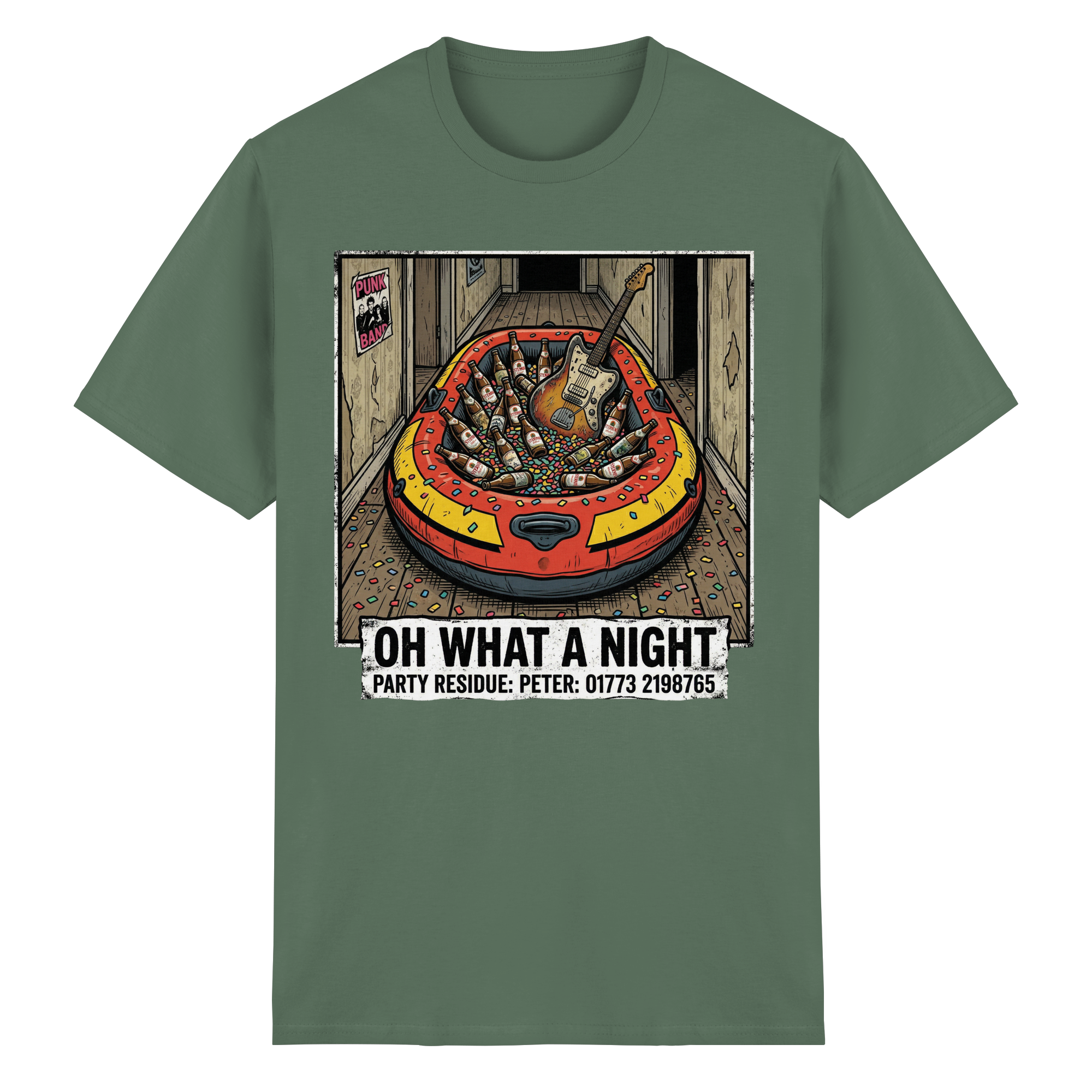 OH WHAT A NIGHT - Heavy Cotton T-Shirt