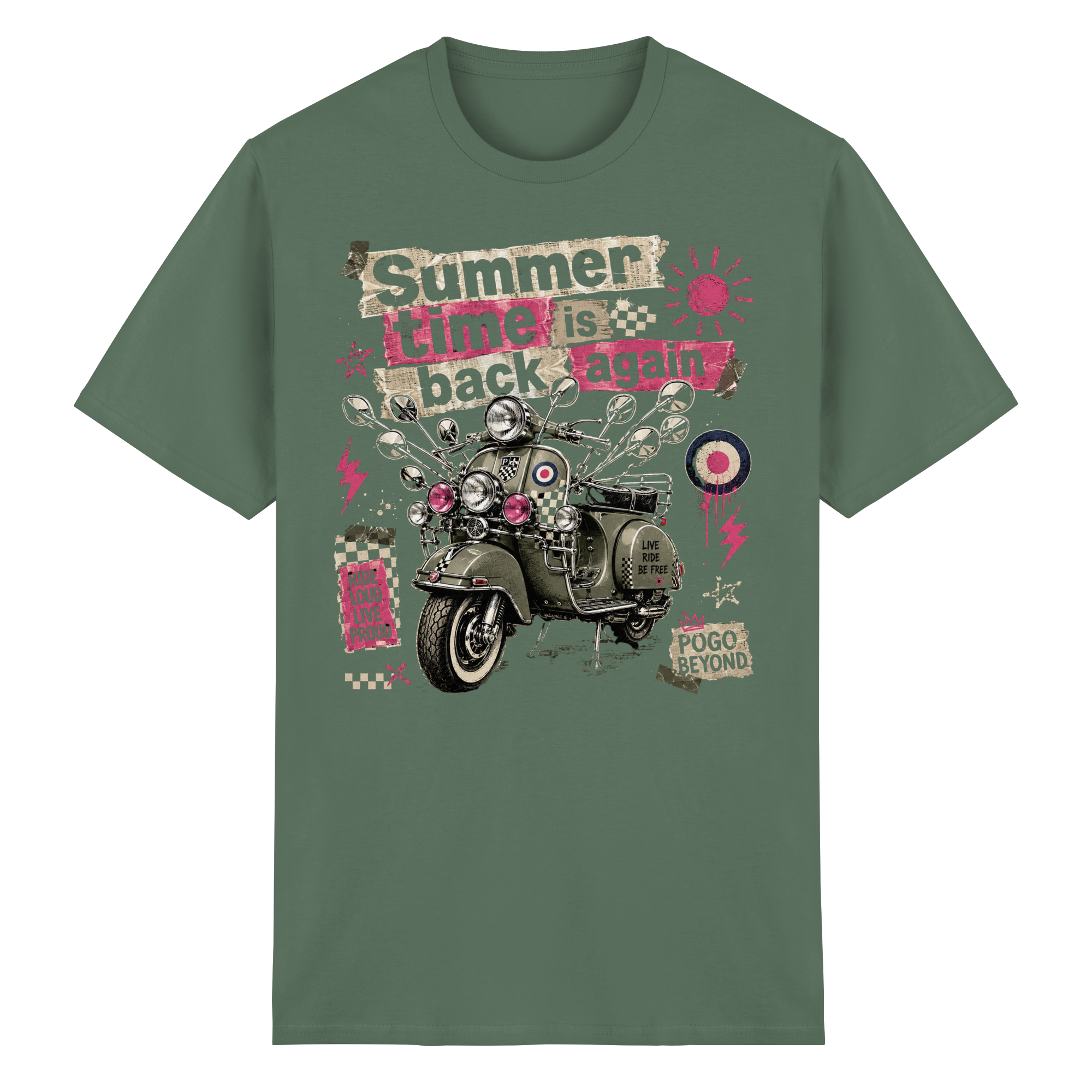 SUMMER TIME IS BACK AGAIN - Heavy Cotton T-Shirt