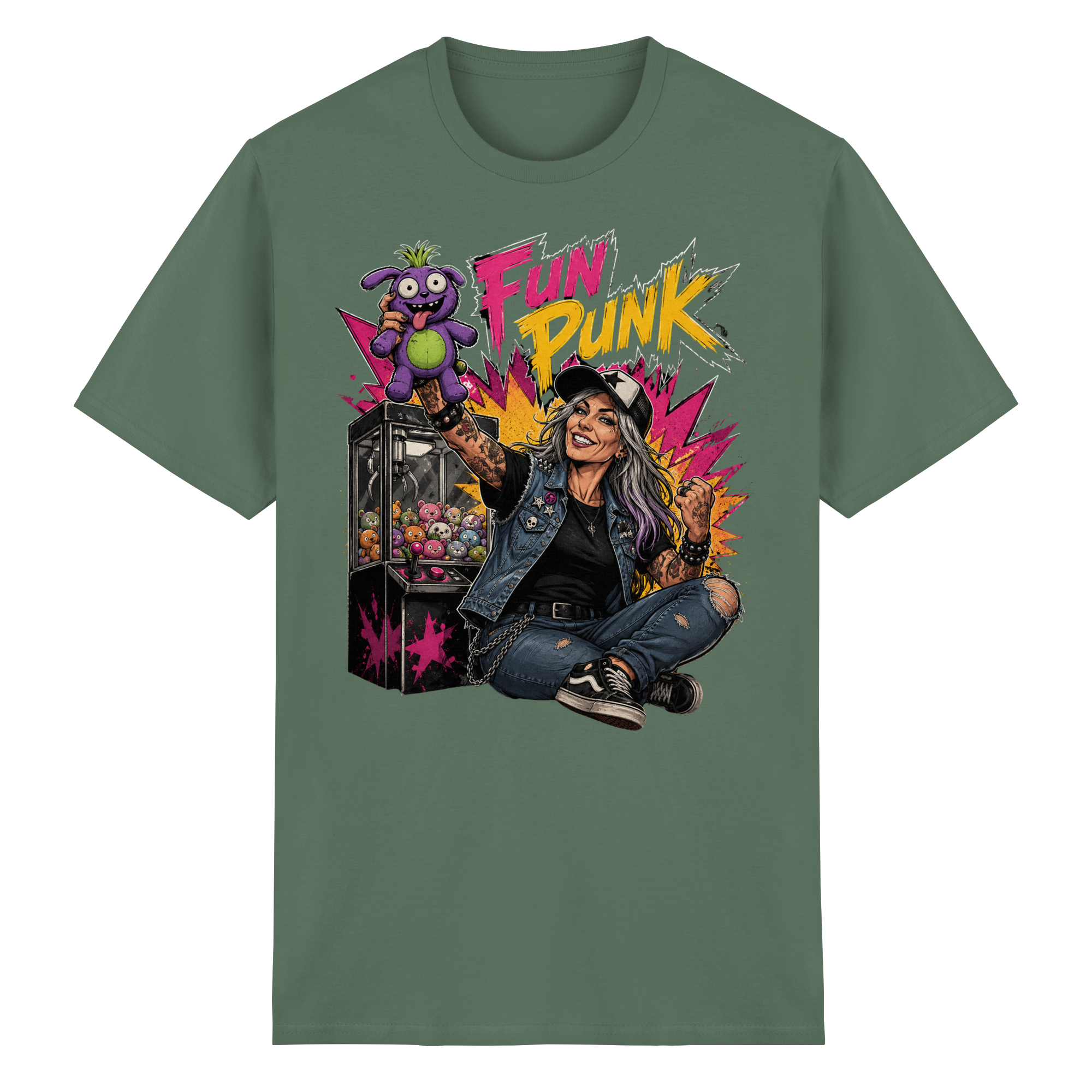 FUN PUNK TOY - Heavy Cotton T-Shirt