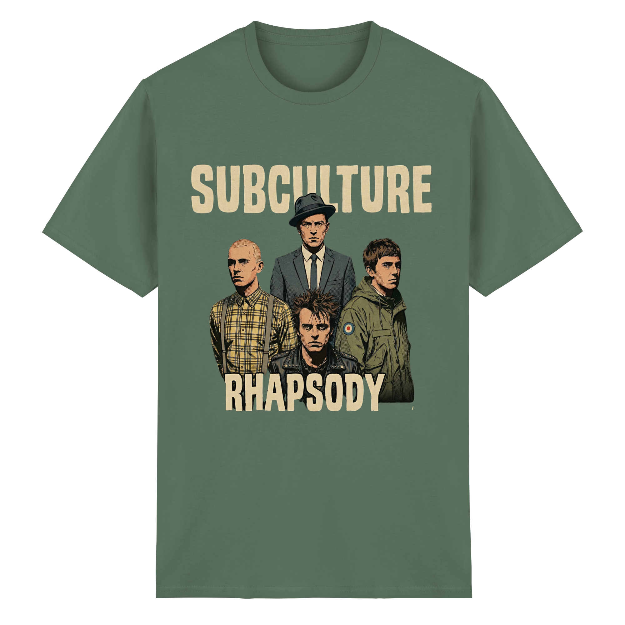 SUBCULTURE RHAPSODY. // GAFFA Statement Shirt - Heavy Cotton T-Shirt