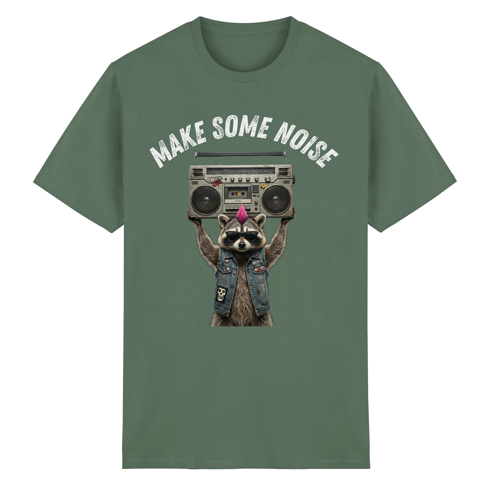 MAKE SOME NOISE - Heavy Cotton T-Shirt