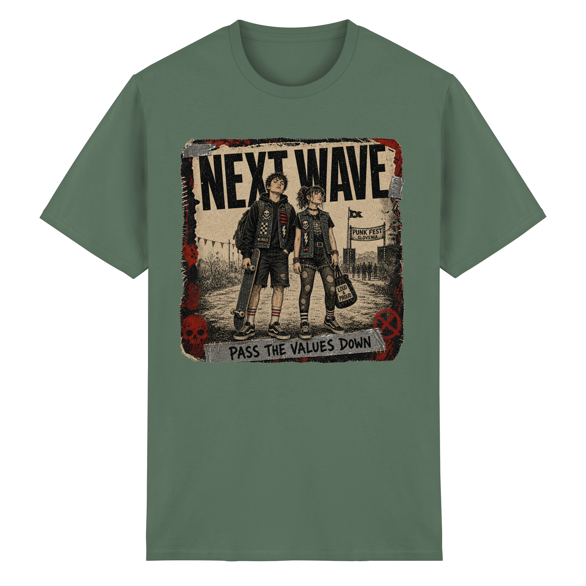 NEXT WAVE - Heavy Cotton T-Shirt